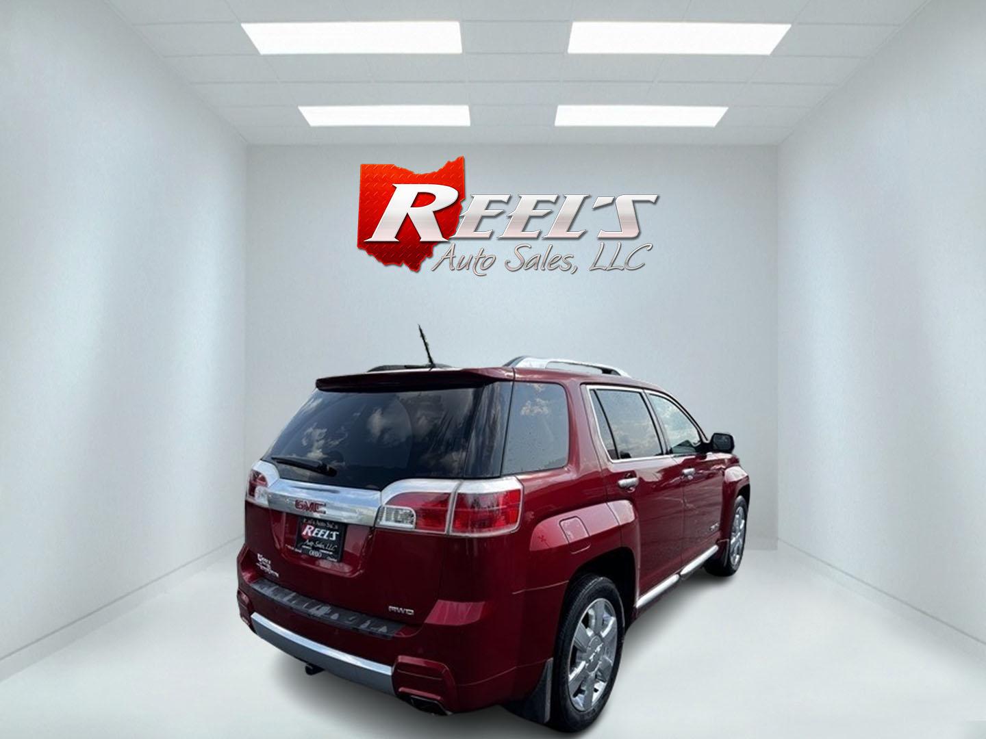 2015 Red /Black GMC Terrain Denali AWD (2GKFLZE37F6) with an 3.6L V6 DOHC 24V engine, 6-Speed Automatic transmission, located at 547 E. Main St., Orwell, OH, 44076, (440) 437-5893, 41.535435, -80.847855 - This One Owner 2015 GMC Terrain Denali AWD is a well-equipped compact SUV featuring a powerful 3.6L V6 engine producing 301 horsepower, paired with a 6-speed automatic transmission. This luxury trim offers leather interior, power front seats with heating, and a 9-speaker 250-watt Pioneer sound syste - Photo#5