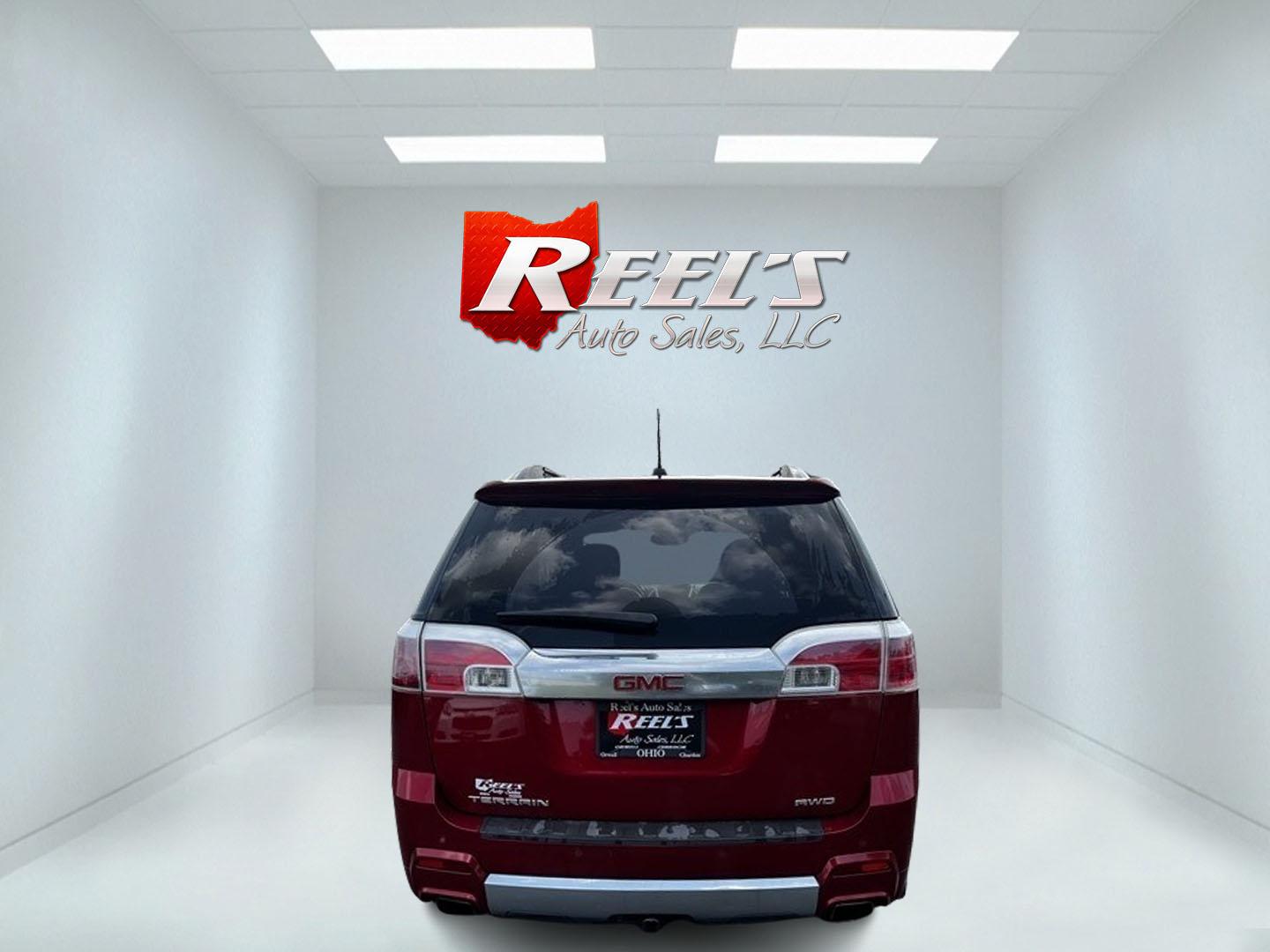 2015 Red /Black GMC Terrain Denali AWD (2GKFLZE37F6) with an 3.6L V6 DOHC 24V engine, 6-Speed Automatic transmission, located at 547 E. Main St., Orwell, OH, 44076, (440) 437-5893, 41.535435, -80.847855 - This One Owner 2015 GMC Terrain Denali AWD is a well-equipped compact SUV featuring a powerful 3.6L V6 engine producing 301 horsepower, paired with a 6-speed automatic transmission. This luxury trim offers leather interior, power front seats with heating, and a 9-speaker 250-watt Pioneer sound syste - Photo#6
