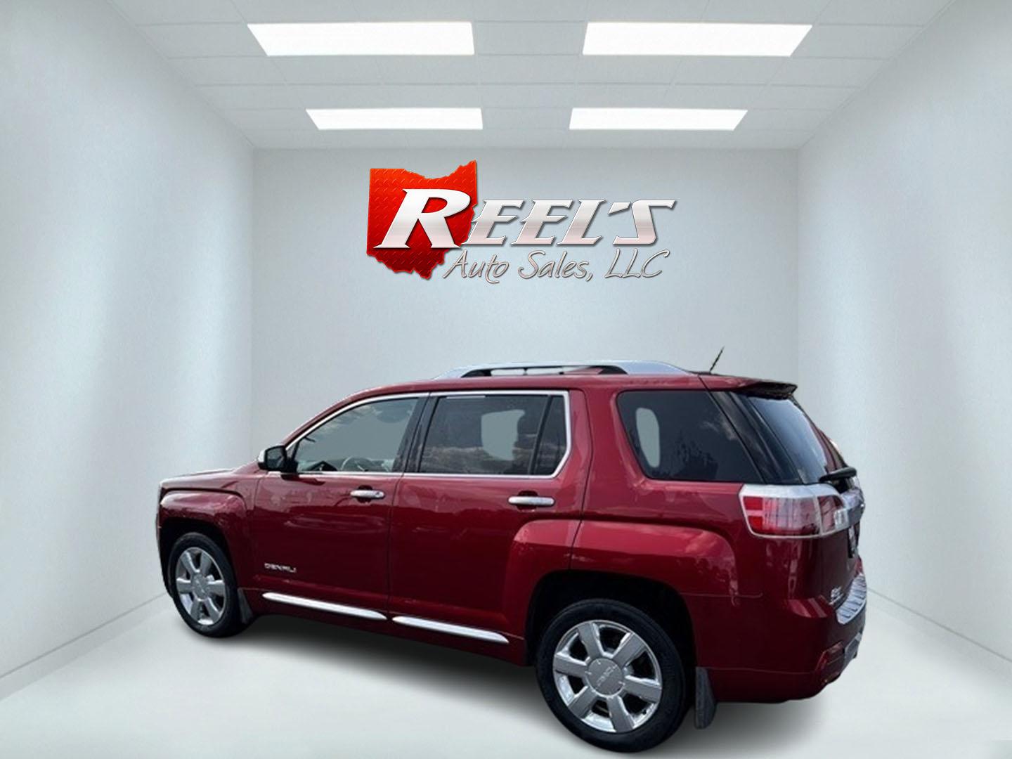 2015 Red /Black GMC Terrain Denali AWD (2GKFLZE37F6) with an 3.6L V6 DOHC 24V engine, 6-Speed Automatic transmission, located at 547 E. Main St., Orwell, OH, 44076, (440) 437-5893, 41.535435, -80.847855 - This One Owner 2015 GMC Terrain Denali AWD is a well-equipped compact SUV featuring a powerful 3.6L V6 engine producing 301 horsepower, paired with a 6-speed automatic transmission. This luxury trim offers leather interior, power front seats with heating, and a 9-speaker 250-watt Pioneer sound syste - Photo#8