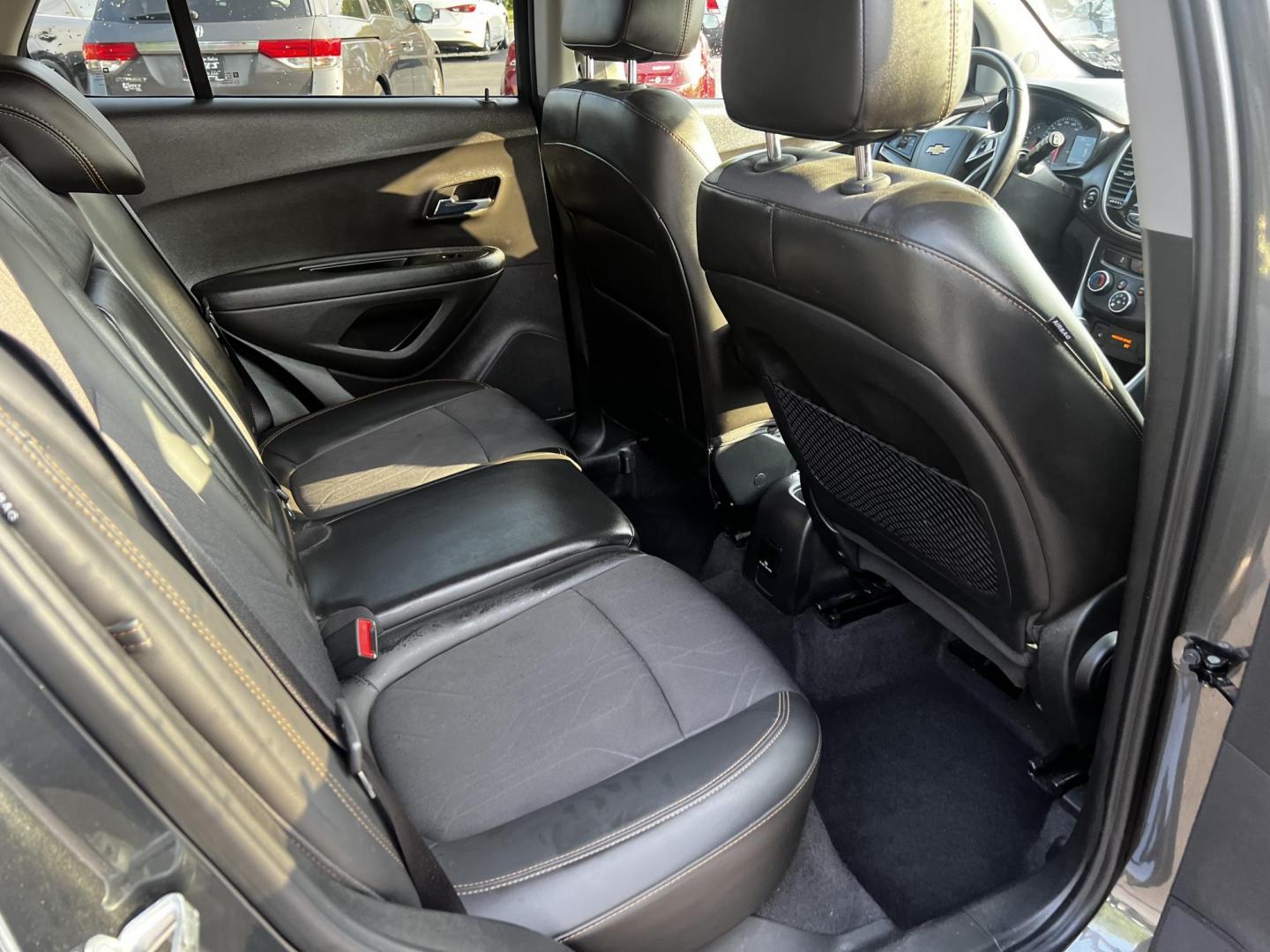2017 Gray /Black Chevrolet Trax LT FWD (3GNCJLSB6HL) with an 1.4L I4 DOHC 16V TURBO engine, 6A transmission, located at 11115 Chardon Rd. , Chardon, OH, 44024, (440) 214-9705, 41.580246, -81.241943 - Photo#35