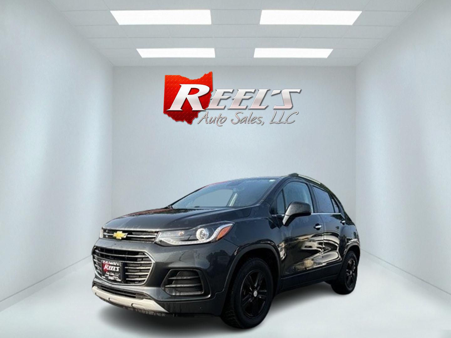 2017 Gray /Black Chevrolet Trax LT FWD (3GNCJLSB6HL) with an 1.4L I4 DOHC 16V TURBO engine, 6A transmission, located at 11115 Chardon Rd. , Chardon, OH, 44024, (440) 214-9705, 41.580246, -81.241943 - Photo#0