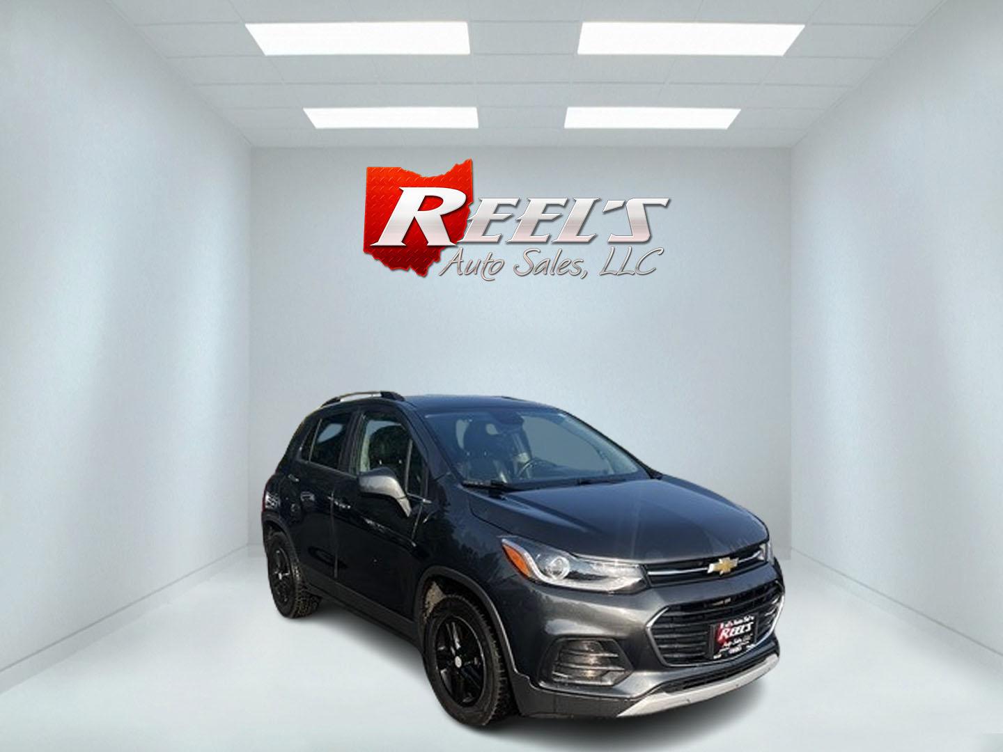 2017 Gray /Black Chevrolet Trax LT FWD (3GNCJLSB6HL) with an 1.4L I4 DOHC 16V TURBO engine, 6A transmission, located at 11115 Chardon Rd. , Chardon, OH, 44024, (440) 214-9705, 41.580246, -81.241943 - Photo#2