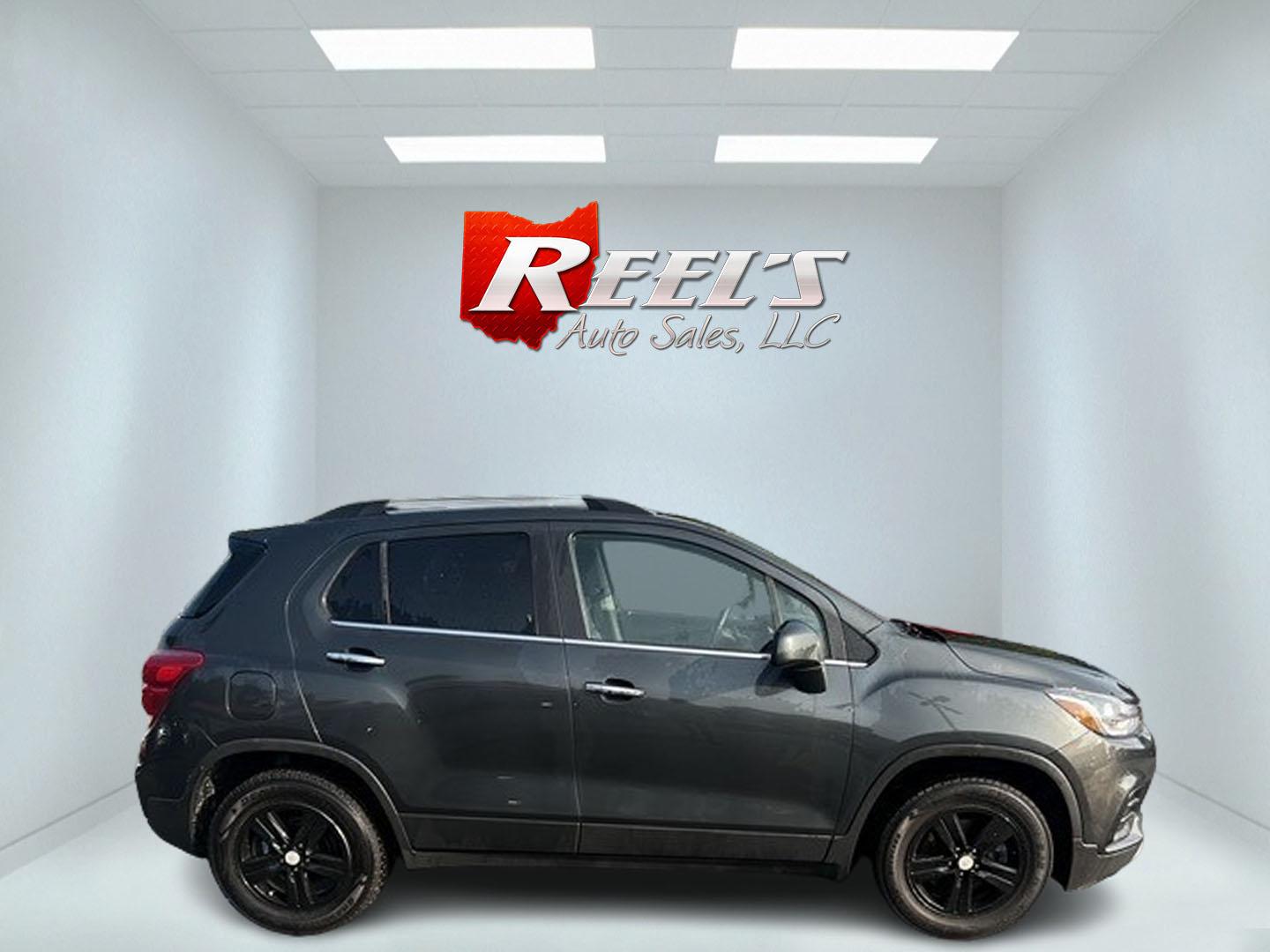 2017 Gray /Black Chevrolet Trax LT FWD (3GNCJLSB6HL) with an 1.4L I4 DOHC 16V TURBO engine, 6A transmission, located at 11115 Chardon Rd. , Chardon, OH, 44024, (440) 214-9705, 41.580246, -81.241943 - Photo#4