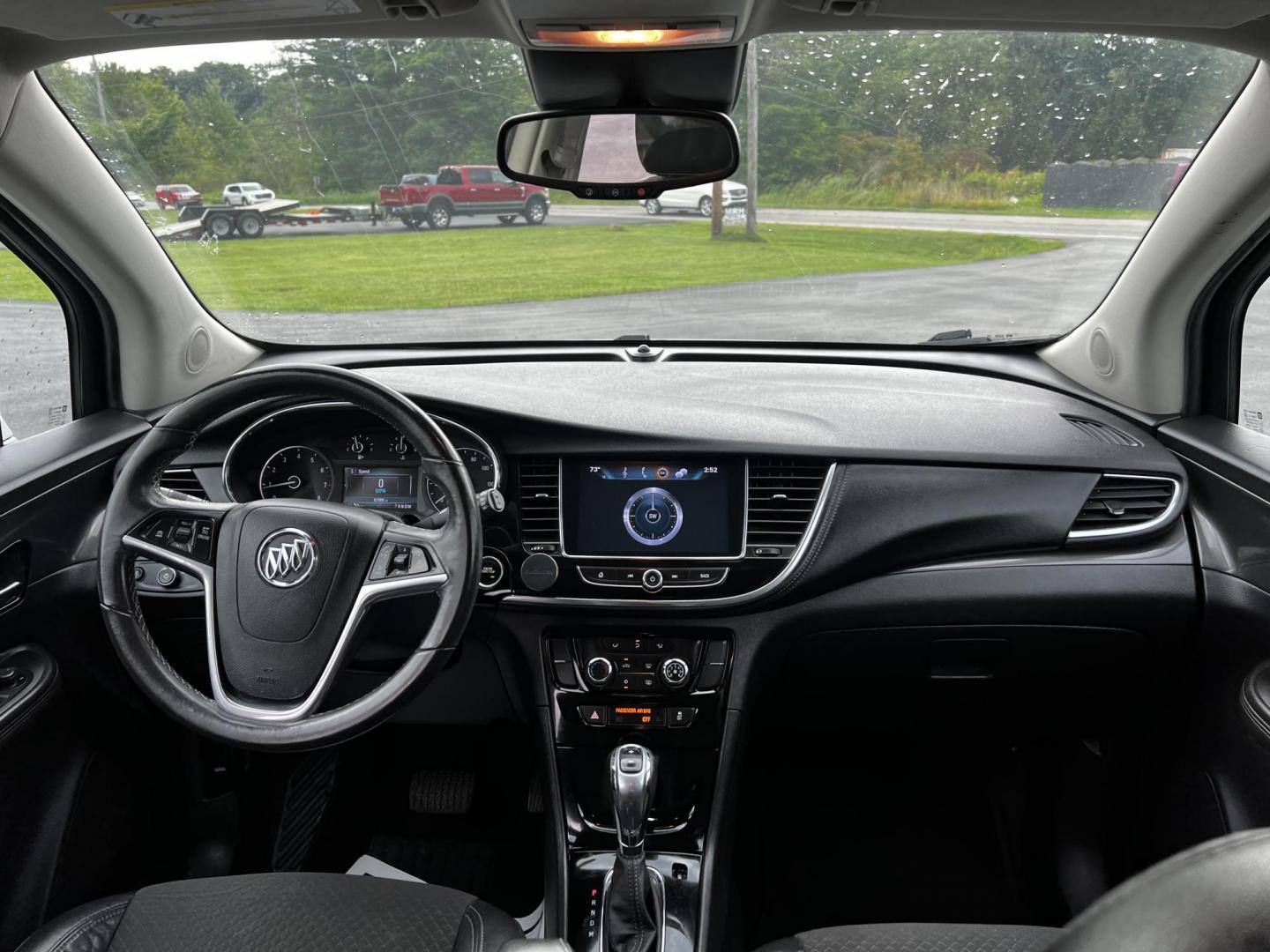 2017 White /Black Buick Encore Preferred FWD (KL4CJASB9HB) with an 1.4L I4 DOHC 16V TURBO engine, 6A transmission, located at 11115 Chardon Rd. , Chardon, OH, 44024, (440) 214-9705, 41.580246, -81.241943 - This 2017 Buick Encore Preferred FWD is a compact SUV fitted with a 1.4-liter Turbocharged I4 EcoTec engine and a 6-speed automatic transmission, offering practicality and efficiency with 33 MPG highway. It features modern conveniences such as a 8-inch touchscreen, Apple CarPlay, Android Auto, heate - Photo#33
