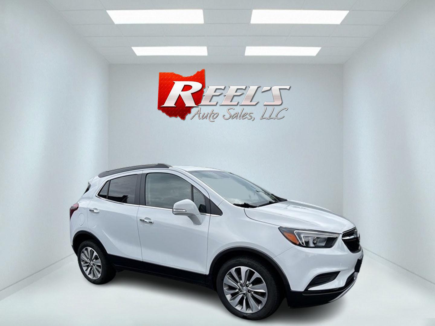 2017 White /Black Buick Encore Preferred FWD (KL4CJASB9HB) with an 1.4L I4 DOHC 16V TURBO engine, 6A transmission, located at 11115 Chardon Rd. , Chardon, OH, 44024, (440) 214-9705, 41.580246, -81.241943 - This 2017 Buick Encore Preferred FWD is a compact SUV fitted with a 1.4-liter Turbocharged I4 EcoTec engine and a 6-speed automatic transmission, offering practicality and efficiency with 33 MPG highway. It features modern conveniences such as a 8-inch touchscreen, Apple CarPlay, Android Auto, heate - Photo#3