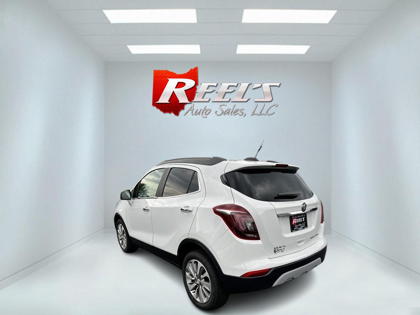 2017 White /Black Buick Encore Preferred FWD (KL4CJASB9HB) with an 1.4L I4 DOHC 16V TURBO engine, 6A transmission, located at 11115 Chardon Rd. , Chardon, OH, 44024, (440) 214-9705, 41.580246, -81.241943 - This 2017 Buick Encore Preferred FWD is a compact SUV fitted with a 1.4-liter Turbocharged I4 EcoTec engine and a 6-speed automatic transmission, offering practicality and efficiency with 33 MPG highway. It features modern conveniences such as a 8-inch touchscreen, Apple CarPlay, Android Auto, heate - Photo#7