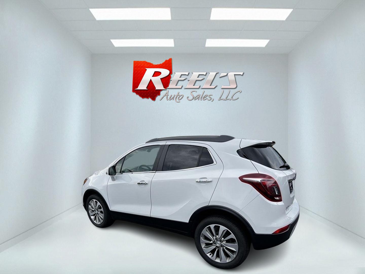 2017 White /Black Buick Encore Preferred FWD (KL4CJASB9HB) with an 1.4L I4 DOHC 16V TURBO engine, 6A transmission, located at 11115 Chardon Rd. , Chardon, OH, 44024, (440) 214-9705, 41.580246, -81.241943 - This 2017 Buick Encore Preferred FWD is a compact SUV fitted with a 1.4-liter Turbocharged I4 EcoTec engine and a 6-speed automatic transmission, offering practicality and efficiency with 33 MPG highway. It features modern conveniences such as a 8-inch touchscreen, Apple CarPlay, Android Auto, heate - Photo#8