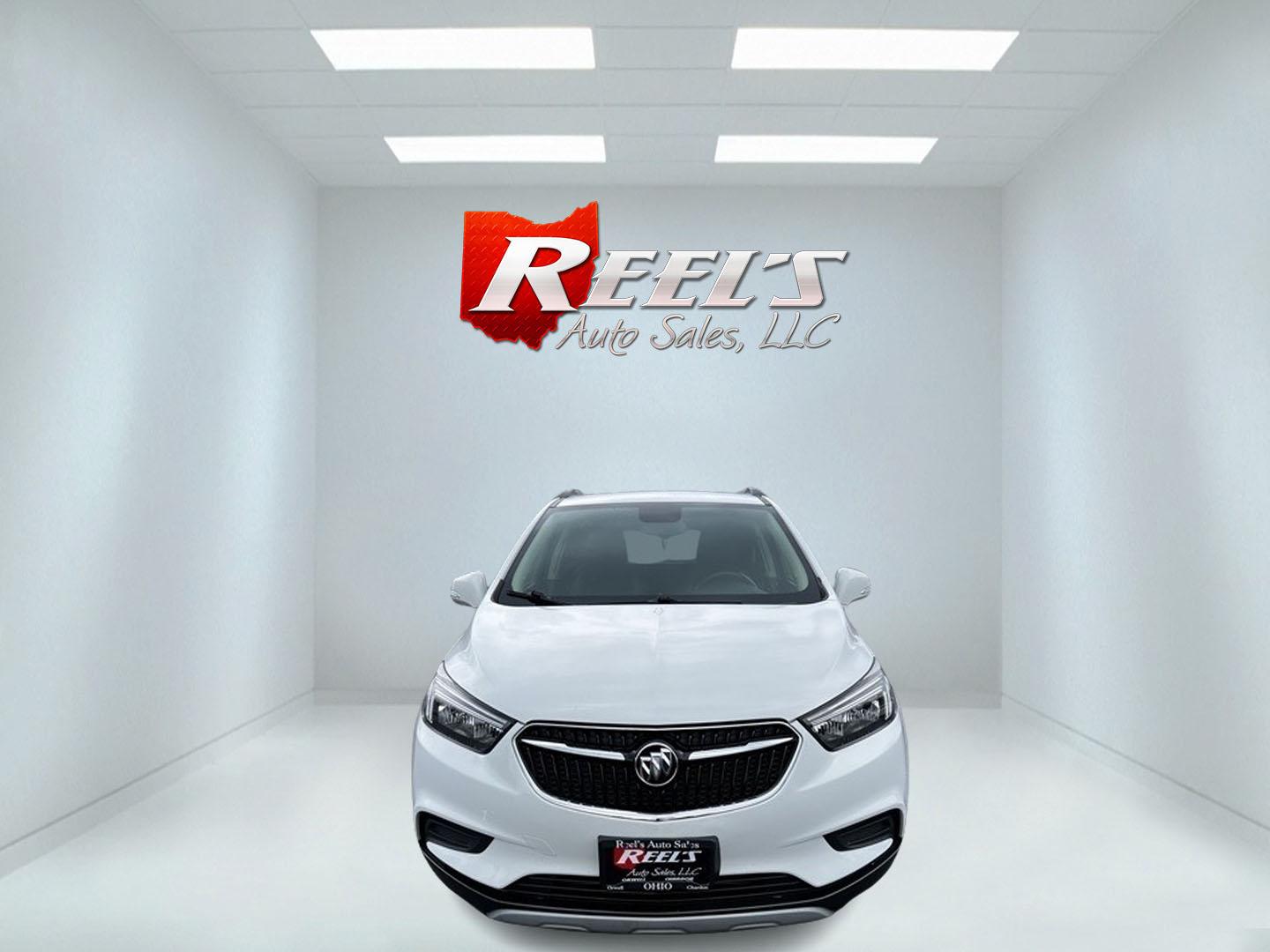 2017 White /Black Buick Encore Preferred FWD (KL4CJASB9HB) with an 1.4L I4 DOHC 16V TURBO engine, 6A transmission, located at 11115 Chardon Rd. , Chardon, OH, 44024, (440) 214-9705, 41.580246, -81.241943 - This 2017 Buick Encore Preferred FWD is a compact SUV fitted with a 1.4-liter Turbocharged I4 EcoTec engine and a 6-speed automatic transmission, offering practicality and efficiency with 33 MPG highway. It features modern conveniences such as a 8-inch touchscreen, Apple CarPlay, Android Auto, heate - Photo#1