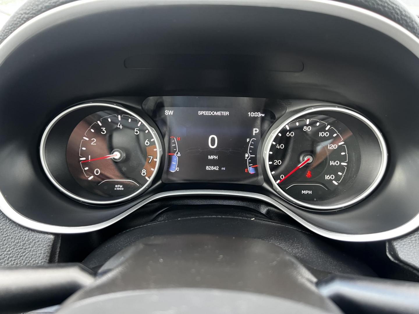 2018 White /Black Jeep Compass Limited 4WD (3C4NJDCB2JT) with an 2.4L I4 DOHC 16V engine, 9 Speed Automatic transmission, located at 547 E. Main St., Orwell, OH, 44076, (440) 437-5893, 41.535435, -80.847855 - Photo#24