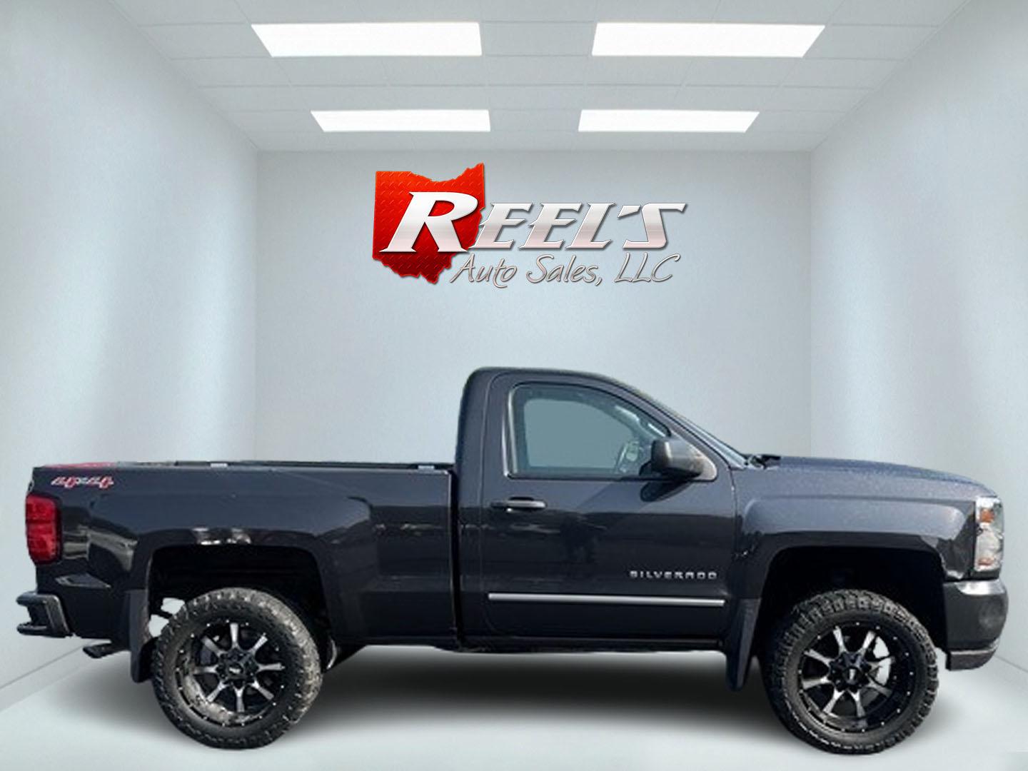 2016 Black /Gray Chevrolet Silverado 1500 Work Truck Short Box 4WD (1GCNKNEC3GZ) with an 5.3L V8 engine, 6A transmission, located at 11115 Chardon Rd. , Chardon, OH, 44024, (440) 214-9705, 41.580246, -81.241943 - Photo#4