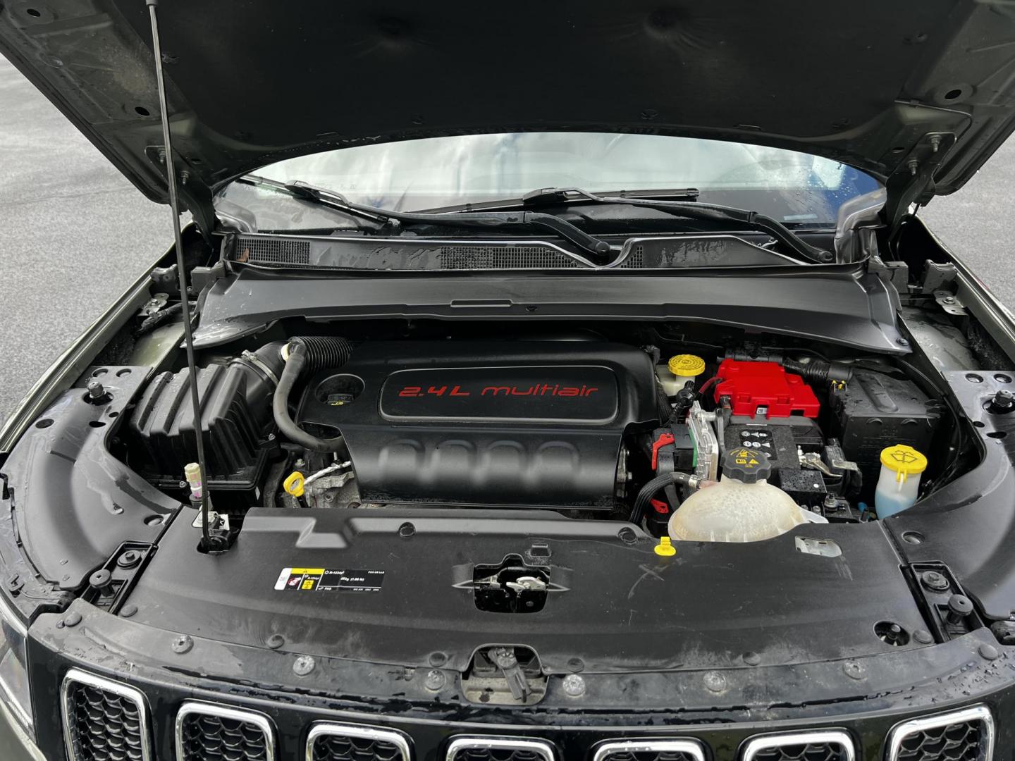 2021 Green /Black Jeep Compass Latitude 4WD (3C4NJDBB8MT) with an 2.4L I4 DOHC 16V engine, 9 Speed Automatic transmission, located at 547 E. Main St., Orwell, OH, 44076, (440) 437-5893, 41.535435, -80.847855 - Photo#3