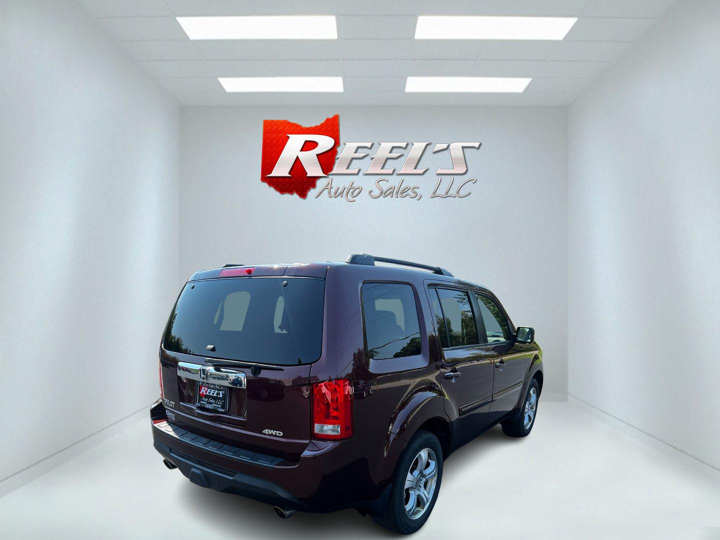 2013 Red /Tan Honda Pilot EX 4WD 5-Spd AT (5FNYF4H45DB) with an 3.5L V6 SOHC 24V engine, 5-Speed Automatic transmission, located at 11115 Chardon Rd. , Chardon, OH, 44024, (440) 214-9705, 41.580246, -81.241943 - Photo#5