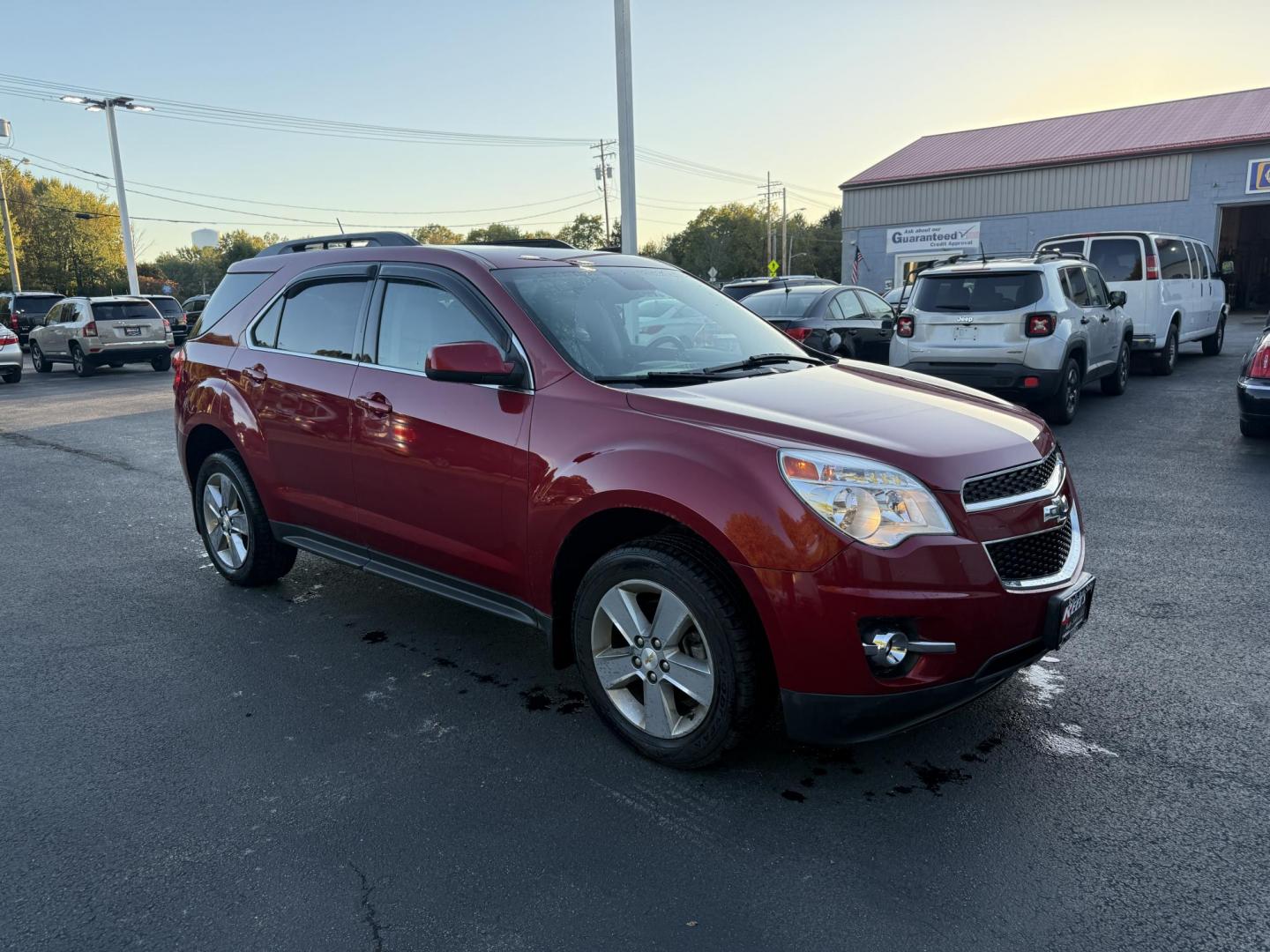 2014 Red /Gray Chevrolet Equinox 2LT AWD (2GNFLGE39E6) with an 3.6L V6 DOHC 24V engine, 6-Speed Automatic transmission, located at 547 E. Main St., Orwell, OH, 44076, (440) 437-5893, 41.535435, -80.847855 - 2014 Chevrolet Equinox 2LT AWD – Loaded, Versatile, and Ready for Any Road! Enjoy comfort, capability, and convenience in this well-equipped 2014 Chevrolet Equinox 2LT AWD. Powered by a strong 3.6L V6 engine and a smooth 6-speed automatic transmission, this Equinox delivers confident performance - Photo#2