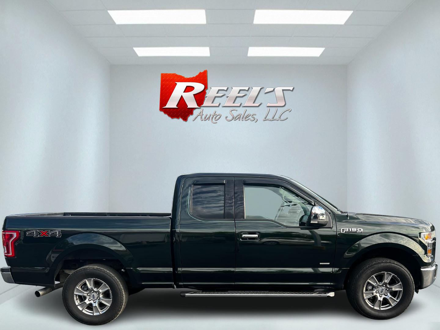 2016 Green /Gray Ford F-150 XLT SuperCab 6.5-ft. 4WD (1FTFX1EG1GF) with an 3.5L V6 DOHC 24V TWIN TURBO engine, 6 Speed Auto transmission, located at 11115 Chardon Rd. , Chardon, OH, 44024, (440) 214-9705, 41.580246, -81.241943 - This 2016 Ford F-150 XLT SuperCab 4WD is a powerhouse in the pickup truck segment, equipped with a 3.5-liter Twin Turbo EcoBoost V6 engine that produces 365 horsepower and 420 lb-ft of torque, enabling a 0-60 mph time of just 5.8 seconds and towing capacity of up to 10,600 pounds. Complemented by a - Photo#4