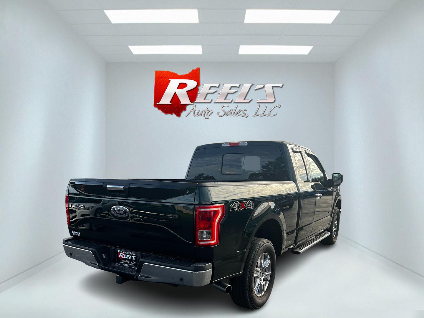 2016 Green /Gray Ford F-150 XLT SuperCab 6.5-ft. 4WD (1FTFX1EG1GF) with an 3.5L V6 DOHC 24V TWIN TURBO engine, 6 Speed Auto transmission, located at 11115 Chardon Rd. , Chardon, OH, 44024, (440) 214-9705, 41.580246, -81.241943 - This 2016 Ford F-150 XLT SuperCab 4WD is a powerhouse in the pickup truck segment, equipped with a 3.5-liter Twin Turbo EcoBoost V6 engine that produces 365 horsepower and 420 lb-ft of torque, enabling a 0-60 mph time of just 5.8 seconds and towing capacity of up to 10,600 pounds. Complemented by a - Photo#5
