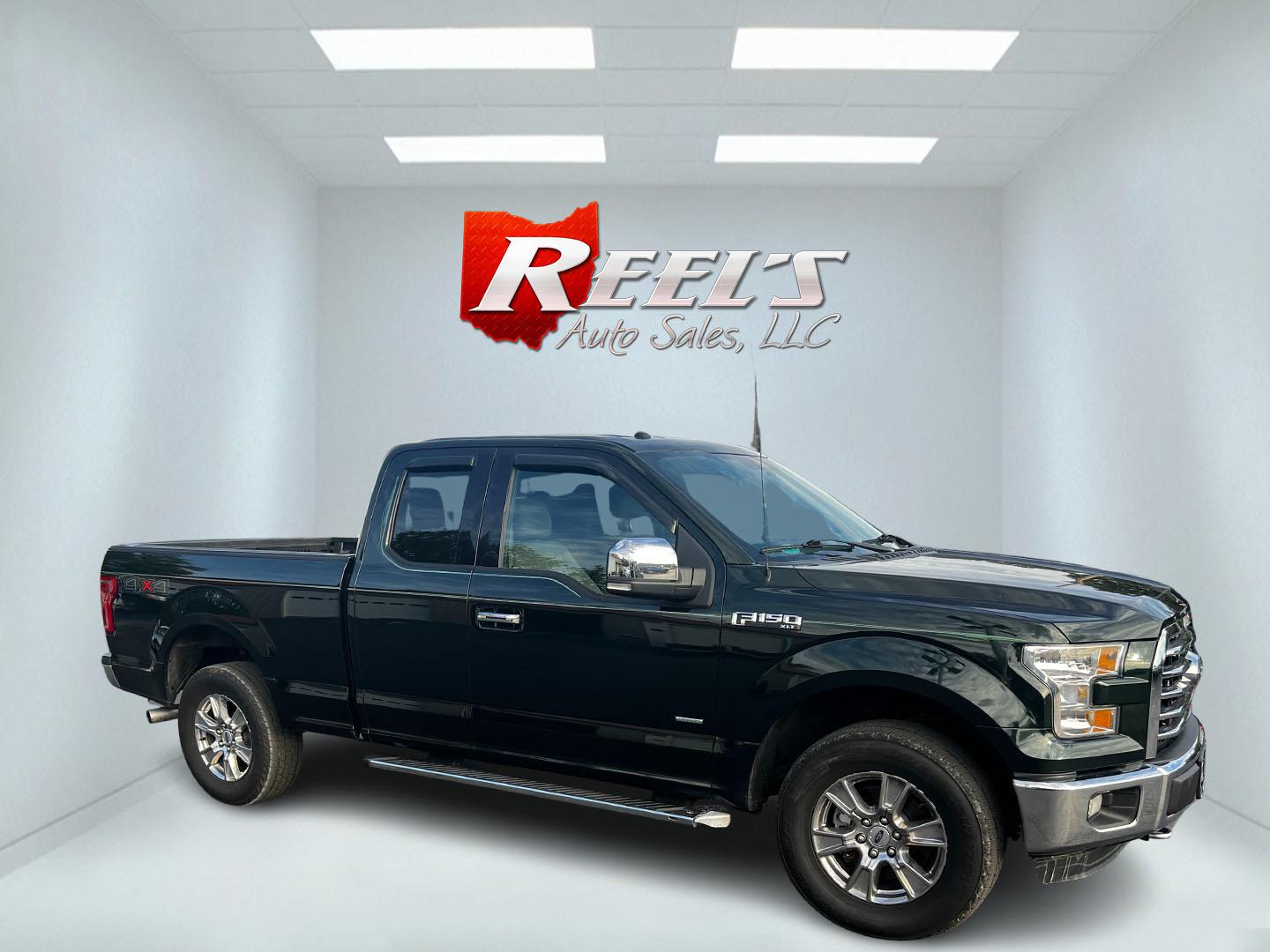 2016 Green /Gray Ford F-150 XLT SuperCab 6.5-ft. 4WD (1FTFX1EG1GF) with an 3.5L V6 DOHC 24V TWIN TURBO engine, 6 Speed Auto transmission, located at 11115 Chardon Rd. , Chardon, OH, 44024, (440) 214-9705, 41.580246, -81.241943 - This 2016 Ford F-150 XLT SuperCab 4WD is a powerhouse in the pickup truck segment, equipped with a 3.5-liter Twin Turbo EcoBoost V6 engine that produces 365 horsepower and 420 lb-ft of torque, enabling a 0-60 mph time of just 5.8 seconds and towing capacity of up to 10,600 pounds. Complemented by a - Photo#3