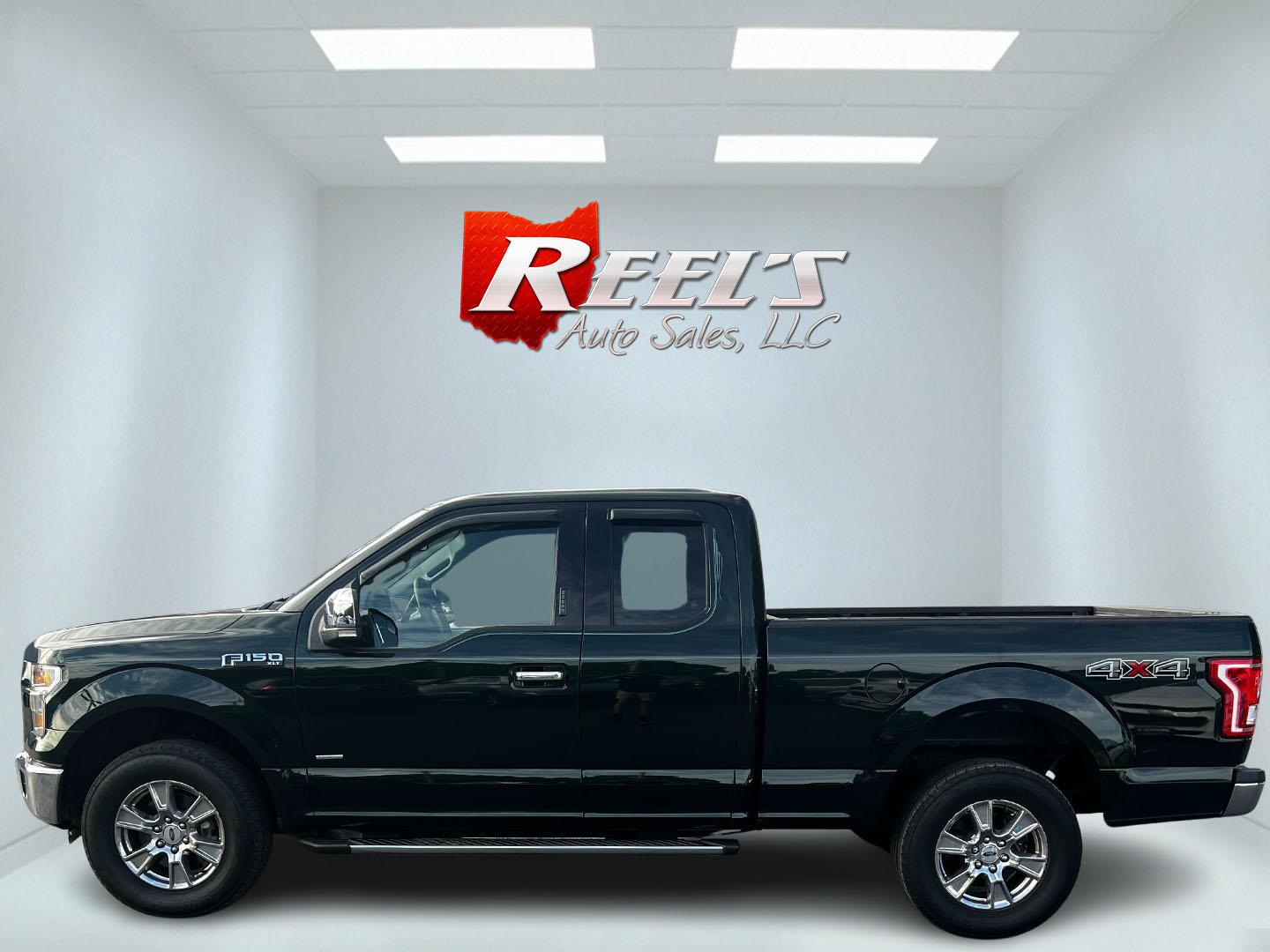 2016 Green /Gray Ford F-150 XLT SuperCab 6.5-ft. 4WD (1FTFX1EG1GF) with an 3.5L V6 DOHC 24V TWIN TURBO engine, 6 Speed Auto transmission, located at 11115 Chardon Rd. , Chardon, OH, 44024, (440) 214-9705, 41.580246, -81.241943 - This 2016 Ford F-150 XLT SuperCab 4WD is a powerhouse in the pickup truck segment, equipped with a 3.5-liter Twin Turbo EcoBoost V6 engine that produces 365 horsepower and 420 lb-ft of torque, enabling a 0-60 mph time of just 5.8 seconds and towing capacity of up to 10,600 pounds. Complemented by a - Photo#9