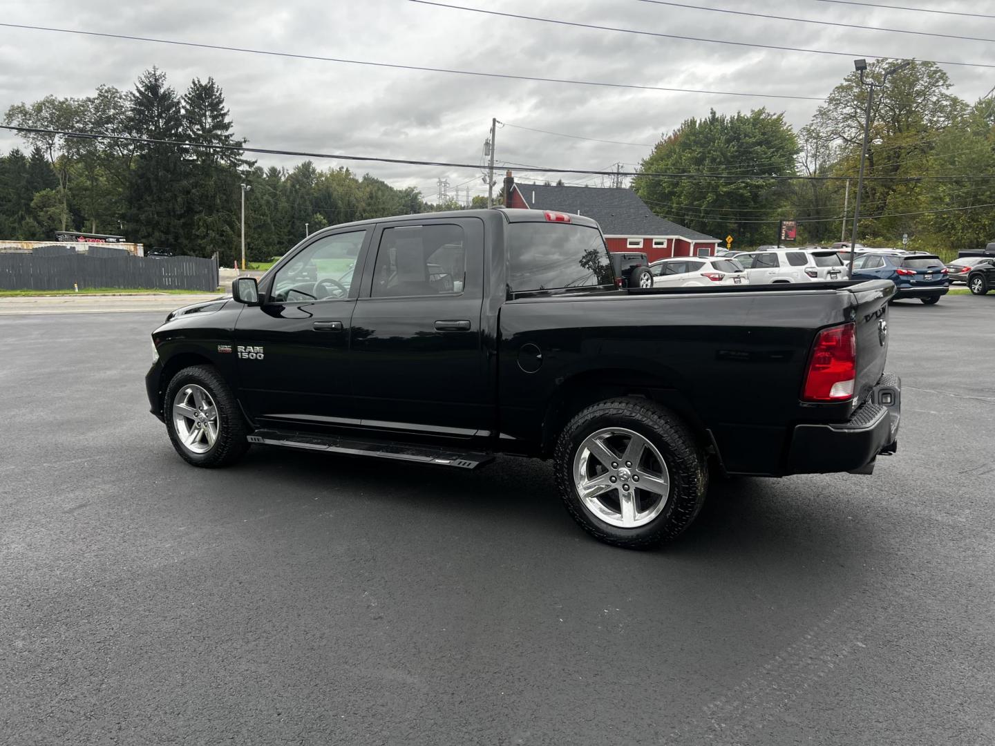 2014 Black /Black RAM 1500 Express Crew Cab SWB 4WD (1C6RR7KT6ES) with an 5.7L V8 OHV 16V engine, 6-Speed Automatic transmission, located at 11115 Chardon Rd. , Chardon, OH, 44024, (440) 214-9705, 41.580246, -81.241943 - Photo#14