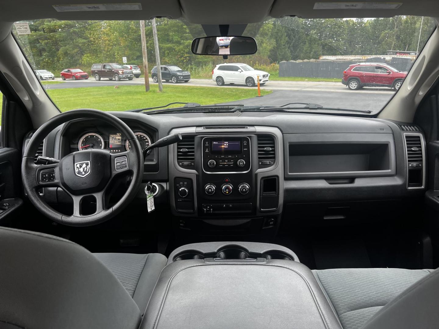 2014 Black /Black RAM 1500 Express Crew Cab SWB 4WD (1C6RR7KT6ES) with an 5.7L V8 OHV 16V engine, 6-Speed Automatic transmission, located at 11115 Chardon Rd. , Chardon, OH, 44024, (440) 214-9705, 41.580246, -81.241943 - Photo#32