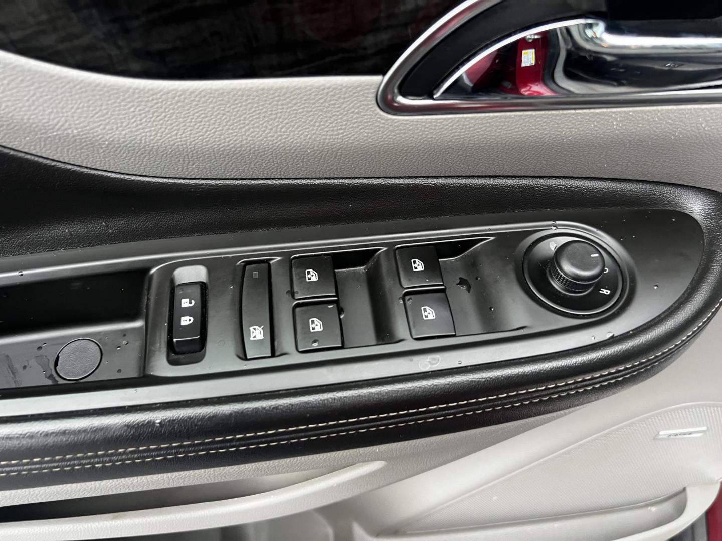 2015 Red /Gray Buick Encore Premium AWD (KL4CJHSBXFB) with an 1.4L I4 DOHC 16V TURBO engine, 6-Speed Automatic transmission, located at 11115 Chardon Rd. , Chardon, OH, 44024, (440) 214-9705, 41.580246, -81.241943 - Photo#16