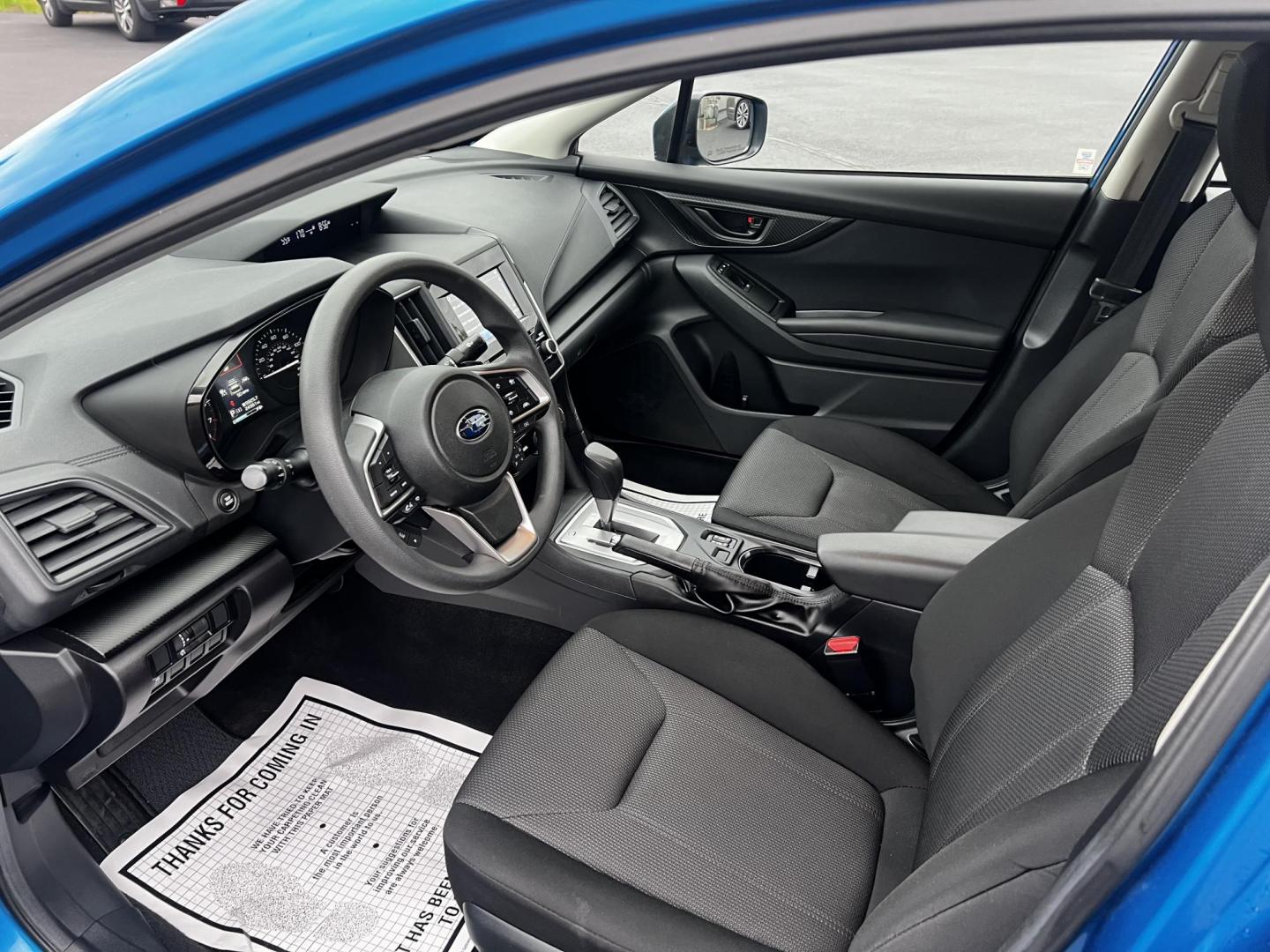 2022 Blue /Black Subaru Impreza 2.0i Premium CVT 4-Door (4S3GKAV69N3) with an 2.0L H4 DOHC 16V engine, Automatic transmission, located at 11115 Chardon Rd. , Chardon, OH, 44024, (440) 214-9705, 41.580246, -81.241943 - Photo#16