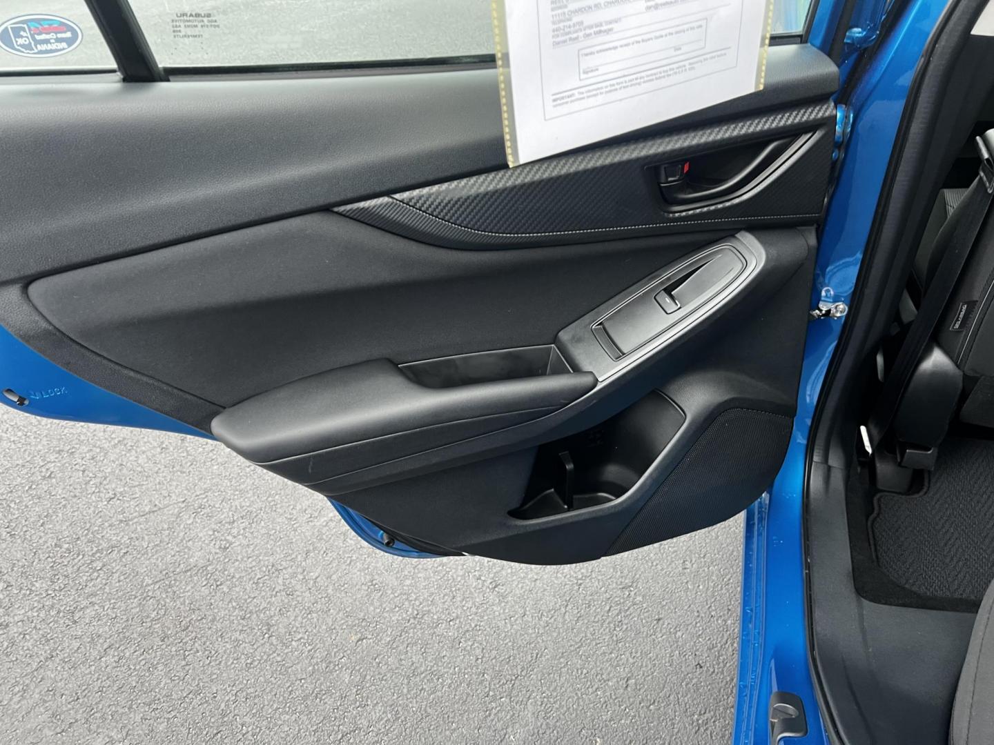 2022 Blue /Black Subaru Impreza 2.0i Premium CVT 4-Door (4S3GKAV69N3) with an 2.0L H4 DOHC 16V engine, Automatic transmission, located at 11115 Chardon Rd. , Chardon, OH, 44024, (440) 214-9705, 41.580246, -81.241943 - Photo#33