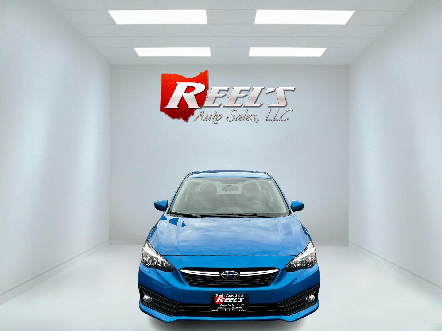 2022 Blue /Black Subaru Impreza 2.0i Premium CVT 4-Door (4S3GKAV69N3) with an 2.0L H4 DOHC 16V engine, Automatic transmission, located at 11115 Chardon Rd. , Chardon, OH, 44024, (440) 214-9705, 41.580246, -81.241943 - Photo#1