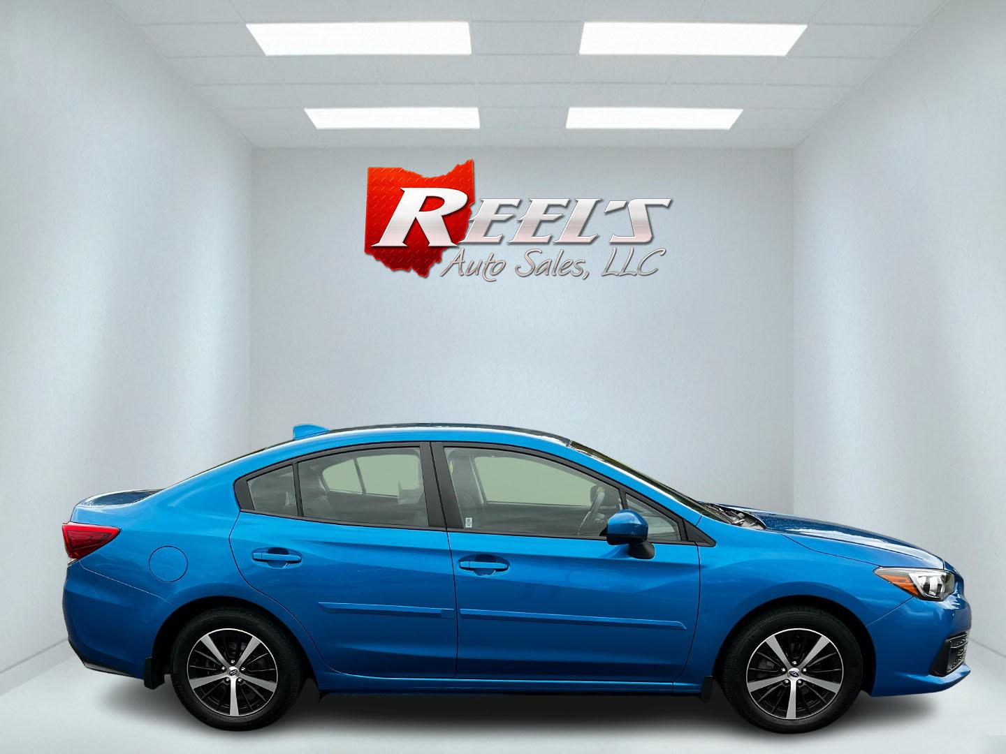 2022 Blue /Black Subaru Impreza 2.0i Premium CVT 4-Door (4S3GKAV69N3) with an 2.0L H4 DOHC 16V engine, Automatic transmission, located at 11115 Chardon Rd. , Chardon, OH, 44024, (440) 214-9705, 41.580246, -81.241943 - Photo#4