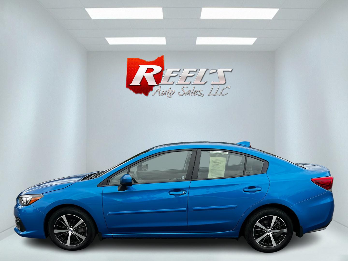 2022 Blue /Black Subaru Impreza 2.0i Premium CVT 4-Door (4S3GKAV69N3) with an 2.0L H4 DOHC 16V engine, Automatic transmission, located at 11115 Chardon Rd. , Chardon, OH, 44024, (440) 214-9705, 41.580246, -81.241943 - Photo#9