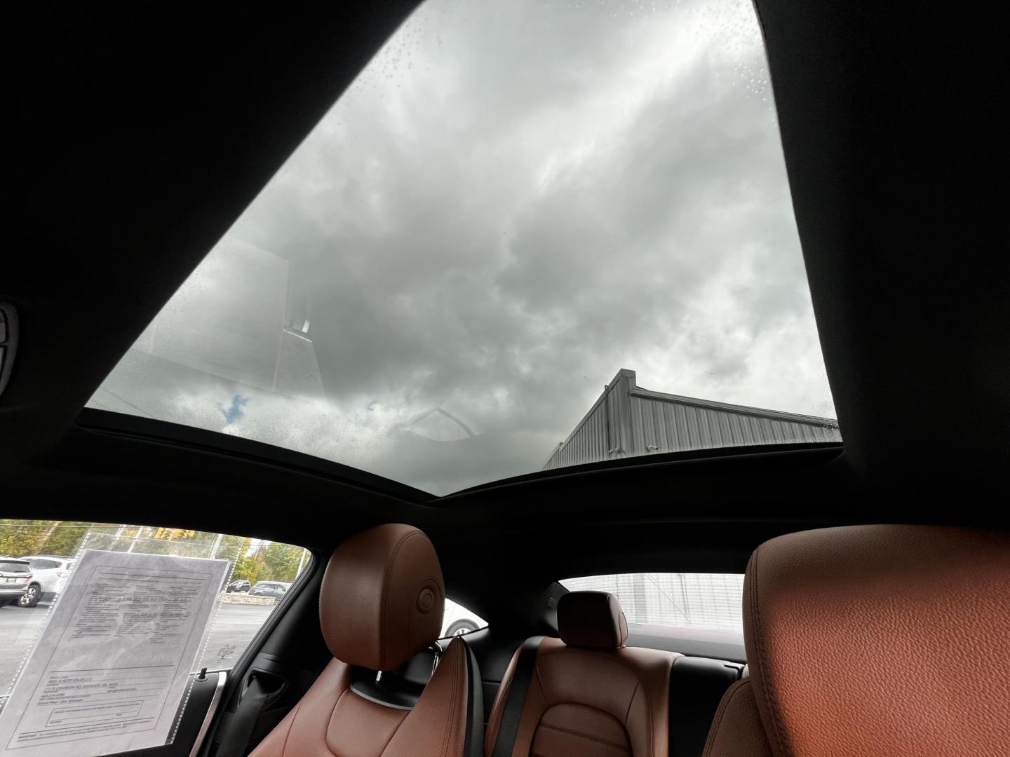 2017 Blue /Brown Mercedes-Benz C-Class C300 4MATIC Coupe (WDDWJ4KB8HF) with an 2.0L I4 DOHC 16V TURBO engine, 7A transmission, located at 11115 Chardon Rd. , Chardon, OH, 44024, (440) 214-9705, 41.580246, -81.241943 - Photo#12