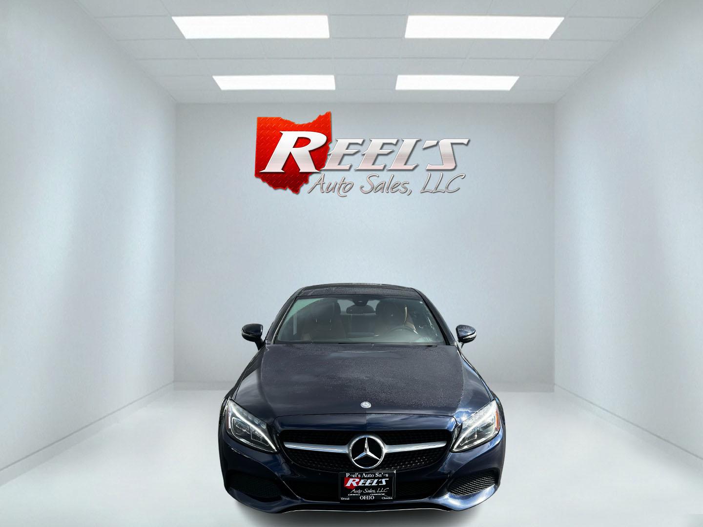 2017 Blue /Brown Mercedes-Benz C-Class C300 4MATIC Coupe (WDDWJ4KB8HF) with an 2.0L I4 DOHC 16V TURBO engine, 7A transmission, located at 11115 Chardon Rd. , Chardon, OH, 44024, (440) 214-9705, 41.580246, -81.241943 - Photo#1