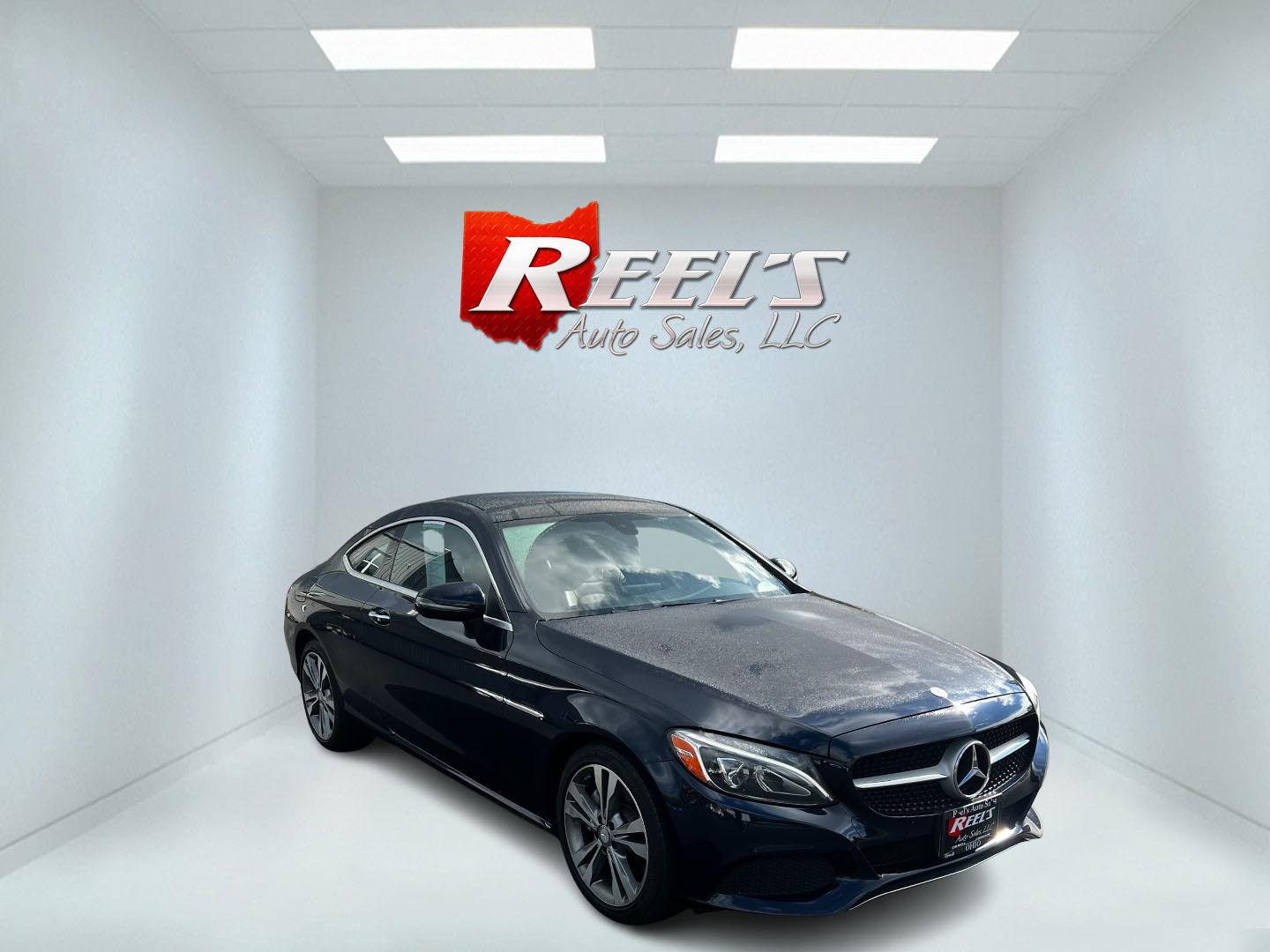 2017 Blue /Brown Mercedes-Benz C-Class C300 4MATIC Coupe (WDDWJ4KB8HF) with an 2.0L I4 DOHC 16V TURBO engine, 7A transmission, located at 11115 Chardon Rd. , Chardon, OH, 44024, (440) 214-9705, 41.580246, -81.241943 - Photo#2