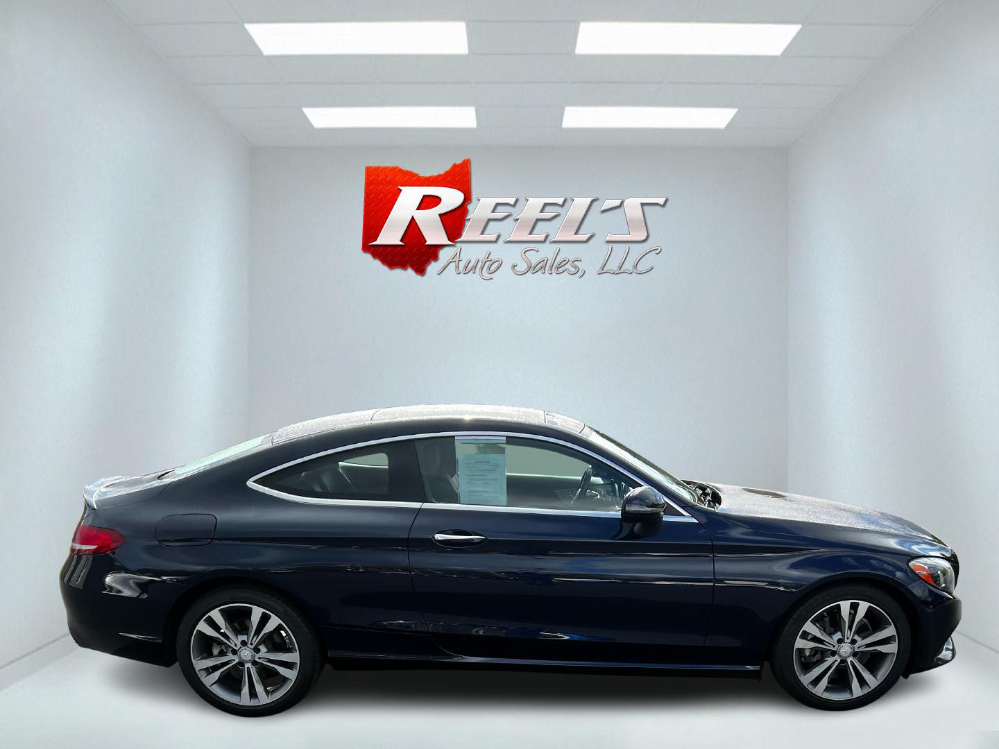 2017 Blue /Brown Mercedes-Benz C-Class C300 4MATIC Coupe (WDDWJ4KB8HF) with an 2.0L I4 DOHC 16V TURBO engine, 7A transmission, located at 11115 Chardon Rd. , Chardon, OH, 44024, (440) 214-9705, 41.580246, -81.241943 - Photo#17