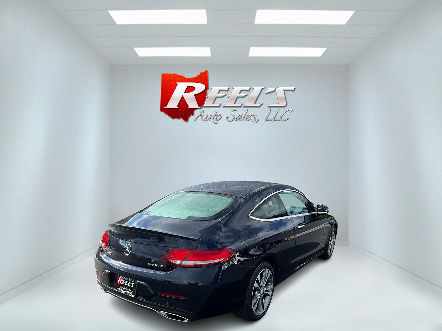 2017 Blue /Brown Mercedes-Benz C-Class C300 4MATIC Coupe (WDDWJ4KB8HF) with an 2.0L I4 DOHC 16V TURBO engine, 7A transmission, located at 11115 Chardon Rd. , Chardon, OH, 44024, (440) 214-9705, 41.580246, -81.241943 - Photo#18