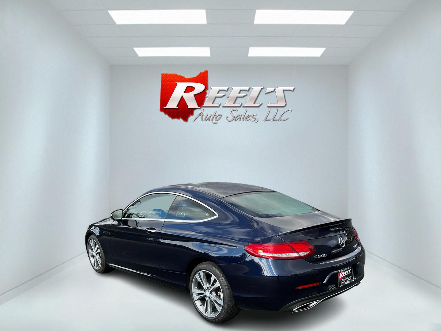 2017 Blue /Brown Mercedes-Benz C-Class C300 4MATIC Coupe (WDDWJ4KB8HF) with an 2.0L I4 DOHC 16V TURBO engine, 7A transmission, located at 11115 Chardon Rd. , Chardon, OH, 44024, (440) 214-9705, 41.580246, -81.241943 - Photo#20