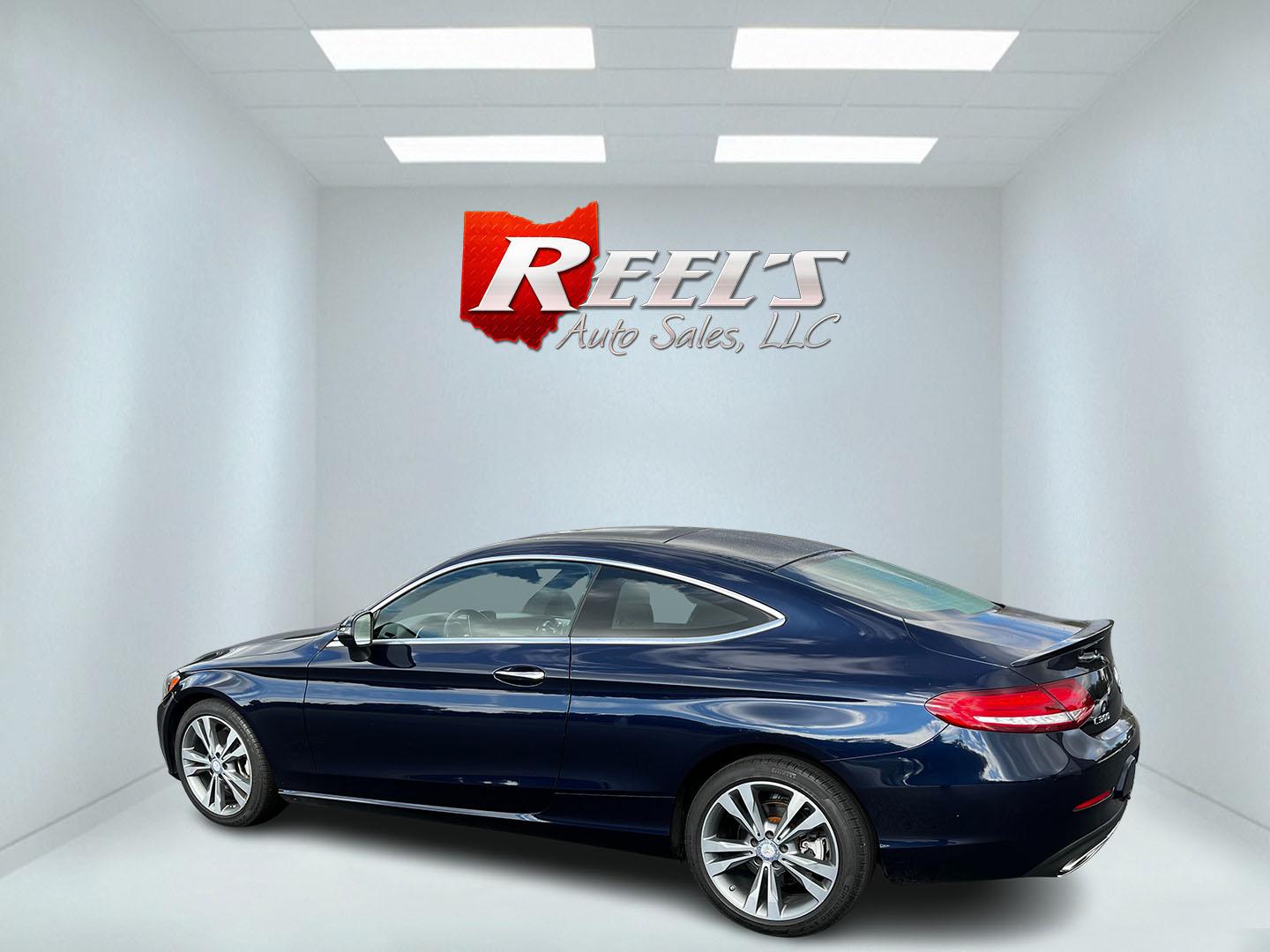 2017 Blue /Brown Mercedes-Benz C-Class C300 4MATIC Coupe (WDDWJ4KB8HF) with an 2.0L I4 DOHC 16V TURBO engine, 7A transmission, located at 11115 Chardon Rd. , Chardon, OH, 44024, (440) 214-9705, 41.580246, -81.241943 - Photo#21
