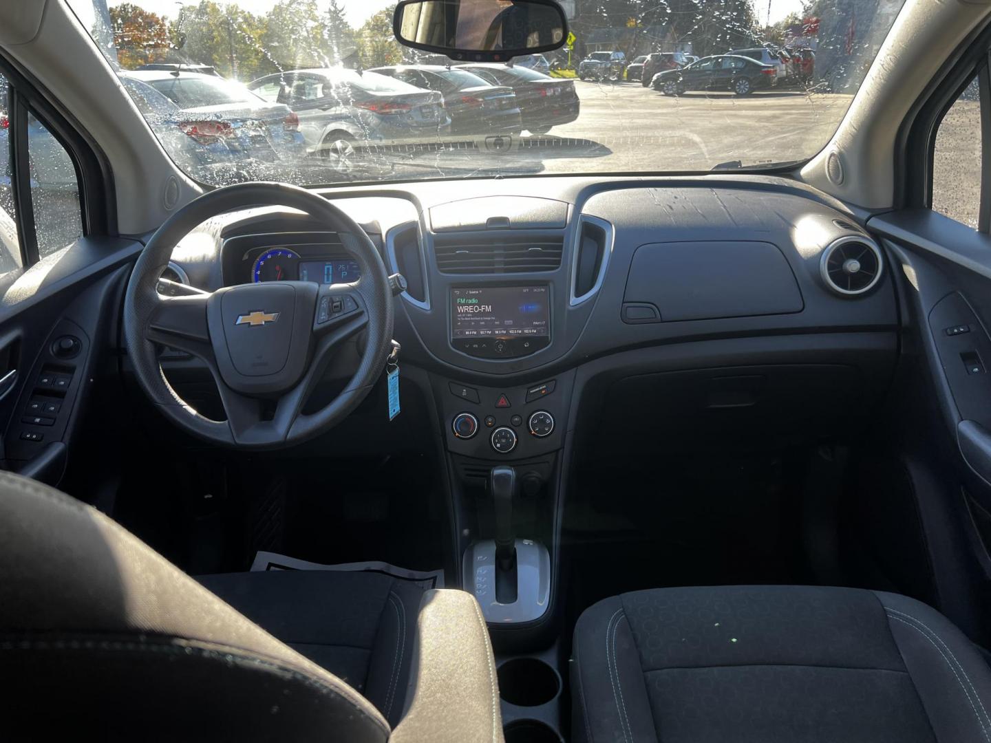 2016 Silver /Black Chevrolet Trax LS FWD (KL7CJKSB9GB) with an 1.4L I4 DOHC 16V Turbo engine, 6A transmission, located at 547 E. Main St., Orwell, OH, 44076, (440) 437-5893, 41.535435, -80.847855 - Photo#28
