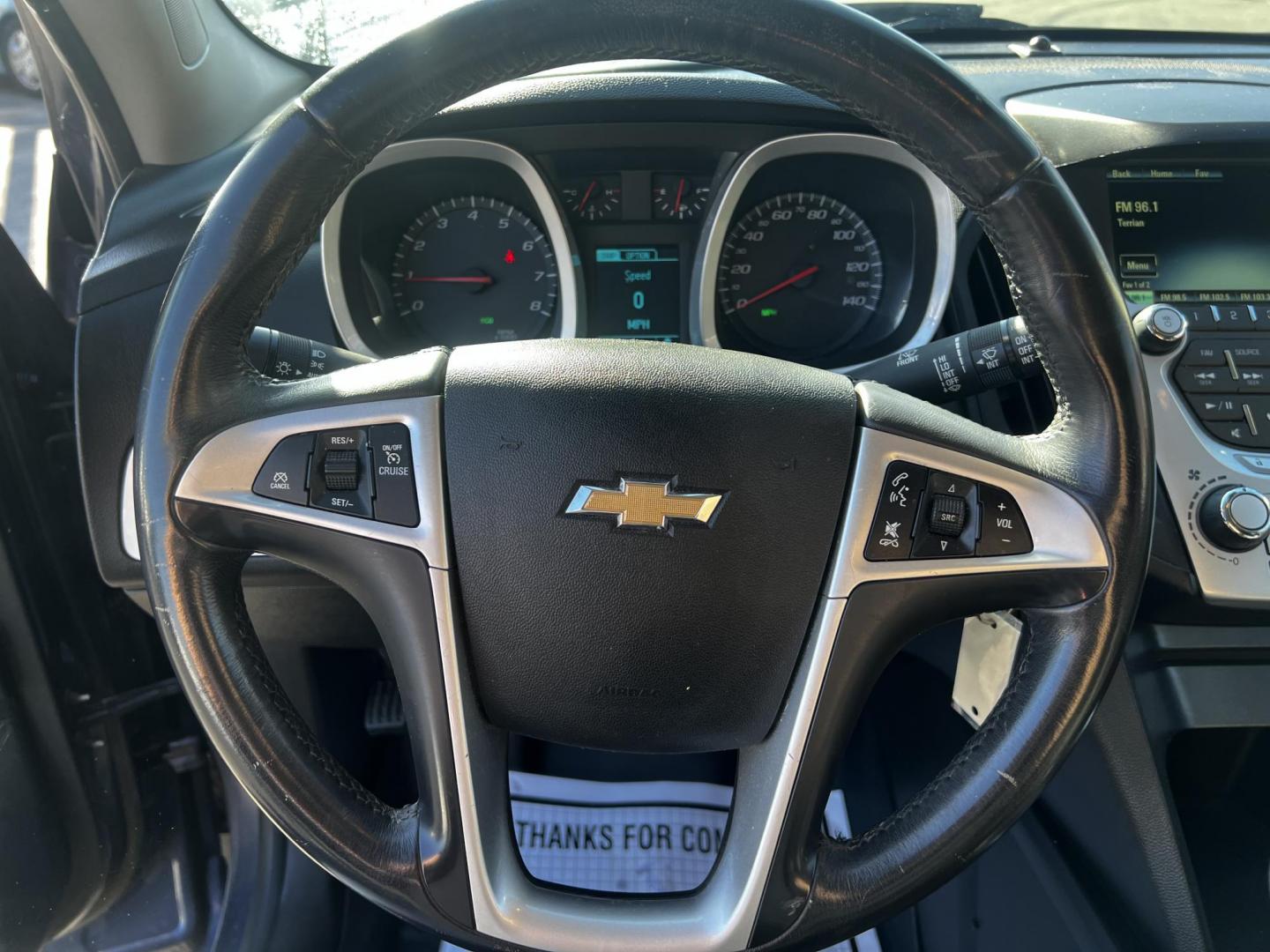 2014 Blue /Black Chevrolet Equinox 1LT AWD (2GNFLFEK2E6) with an 2.4L I4 DOHC 16V engine, 6-Speed Automatic transmission, located at 547 E. Main St., Orwell, OH, 44076, (440) 437-5893, 41.535435, -80.847855 - Photo#22