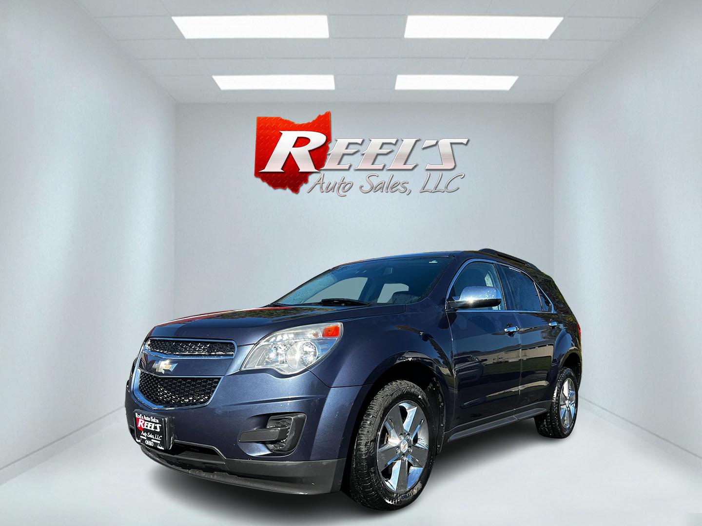 2014 Blue /Black Chevrolet Equinox 1LT AWD (2GNFLFEK2E6) with an 2.4L I4 DOHC 16V engine, 6-Speed Automatic transmission, located at 547 E. Main St., Orwell, OH, 44076, (440) 437-5893, 41.535435, -80.847855 - Photo#0