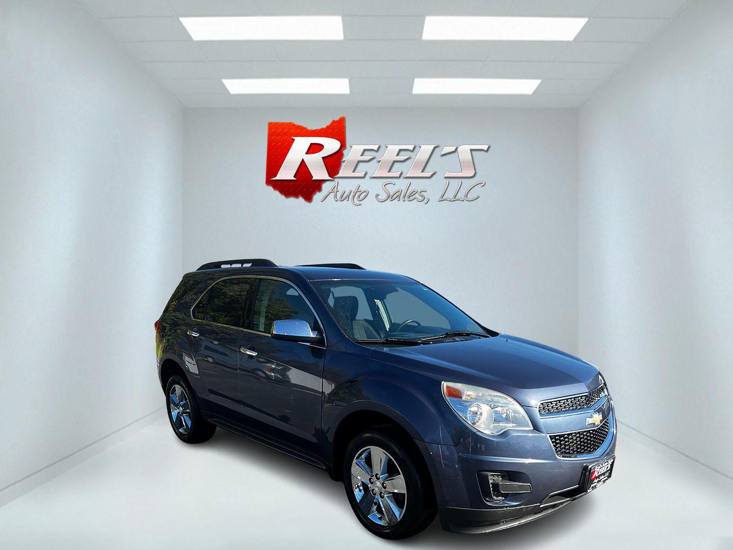 2014 Blue /Black Chevrolet Equinox 1LT AWD (2GNFLFEK2E6) with an 2.4L I4 DOHC 16V engine, 6-Speed Automatic transmission, located at 547 E. Main St., Orwell, OH, 44076, (440) 437-5893, 41.535435, -80.847855 - Photo#2