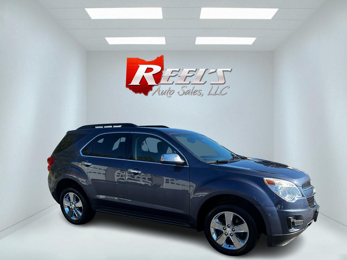 2014 Blue /Black Chevrolet Equinox 1LT AWD (2GNFLFEK2E6) with an 2.4L I4 DOHC 16V engine, 6-Speed Automatic transmission, located at 547 E. Main St., Orwell, OH, 44076, (440) 437-5893, 41.535435, -80.847855 - Photo#3