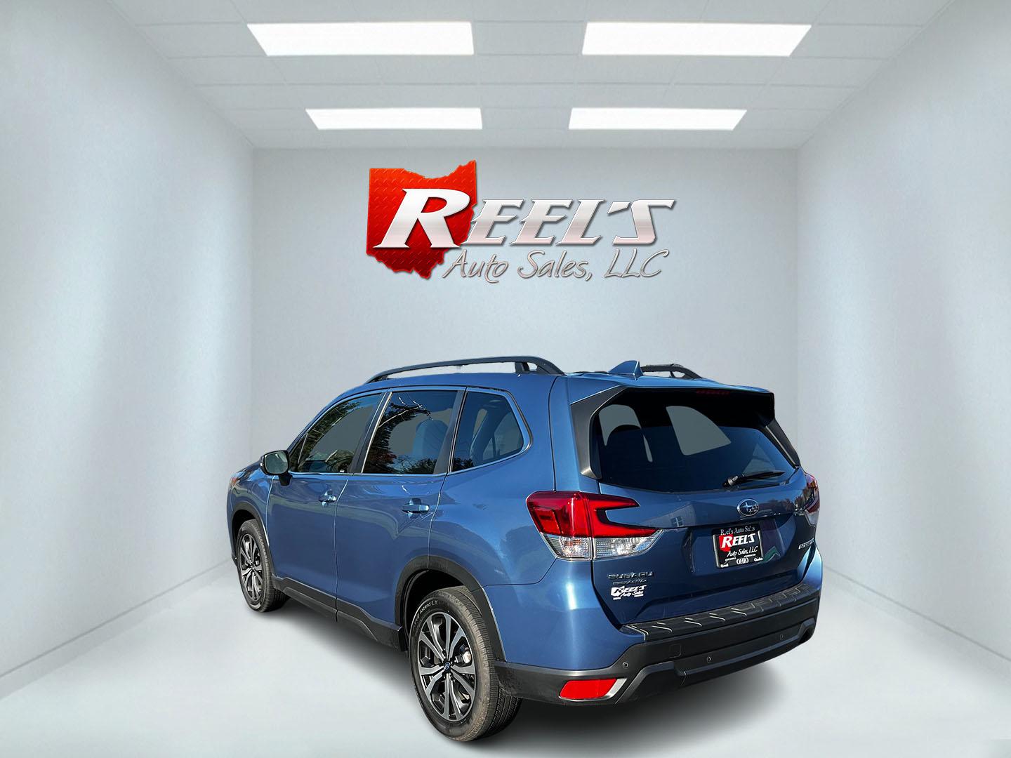 2022 Blue /Gray Subaru Forester Limited (JF2SKAPC3NH) with an 2.5L H4 SOHC 16V engine, Automatic transmission, located at 11115 Chardon Rd. , Chardon, OH, 44024, (440) 214-9705, 41.580246, -81.241943 - Photo#7