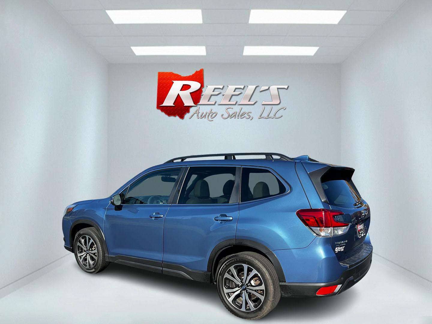 2022 Blue /Gray Subaru Forester Limited (JF2SKAPC3NH) with an 2.5L H4 SOHC 16V engine, Automatic transmission, located at 11115 Chardon Rd. , Chardon, OH, 44024, (440) 214-9705, 41.580246, -81.241943 - Photo#8