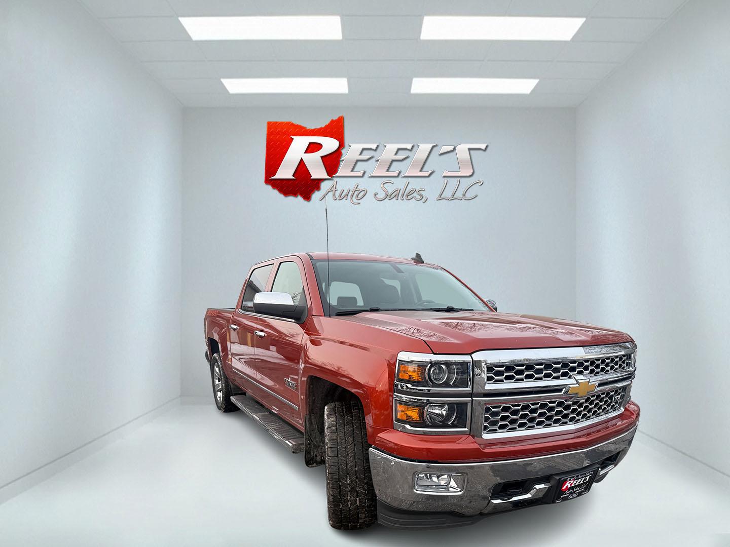 2015 Orange /Black Chevrolet Silverado 1500 LTZ Crew Cab 4WD (3GCUKSEC8FG) with an 5.3L V8 OHV 16V engine, Automatic transmission, located at 11115 Chardon Rd. , Chardon, OH, 44024, (440) 214-9705, 41.580246, -81.241943 - 2015 Chevrolet Silverado 1500 LTZ Crew Cab 4WD – Premium Power, Reliability, and Comfort Experience the perfect combination of strength, luxury, and dependability with this 2015 Chevrolet Silverado 1500 LTZ Crew Cab 4WD. Under the hood, the proven 5.3L EcoTec3 V8 engine paired with a 6-speed au - Photo#2