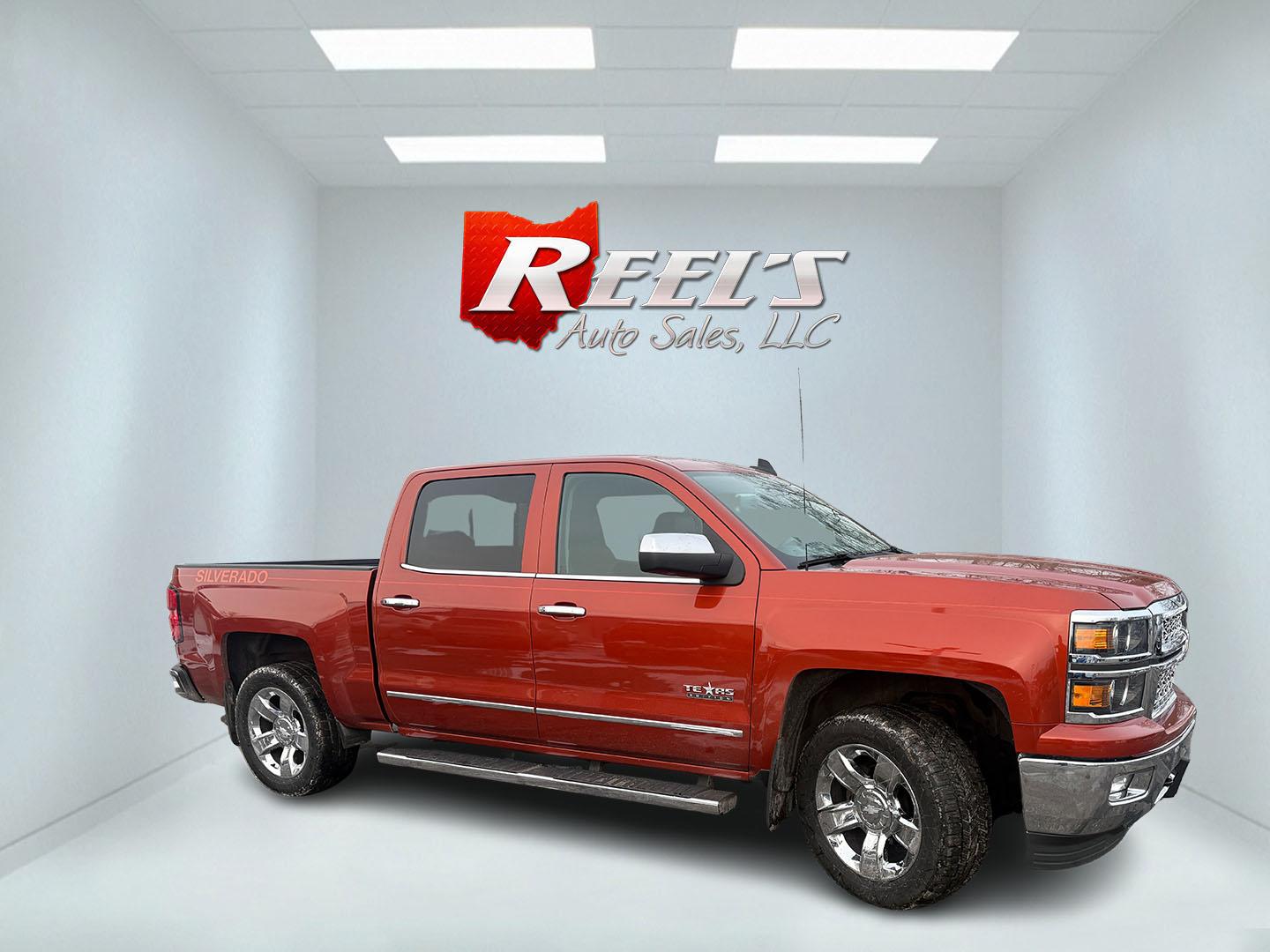 2015 Orange /Black Chevrolet Silverado 1500 LTZ Crew Cab 4WD (3GCUKSEC8FG) with an 5.3L V8 OHV 16V engine, Automatic transmission, located at 11115 Chardon Rd. , Chardon, OH, 44024, (440) 214-9705, 41.580246, -81.241943 - 2015 Chevrolet Silverado 1500 LTZ Crew Cab 4WD – Premium Power, Reliability, and Comfort Experience the perfect combination of strength, luxury, and dependability with this 2015 Chevrolet Silverado 1500 LTZ Crew Cab 4WD. Under the hood, the proven 5.3L EcoTec3 V8 engine paired with a 6-speed au - Photo#3