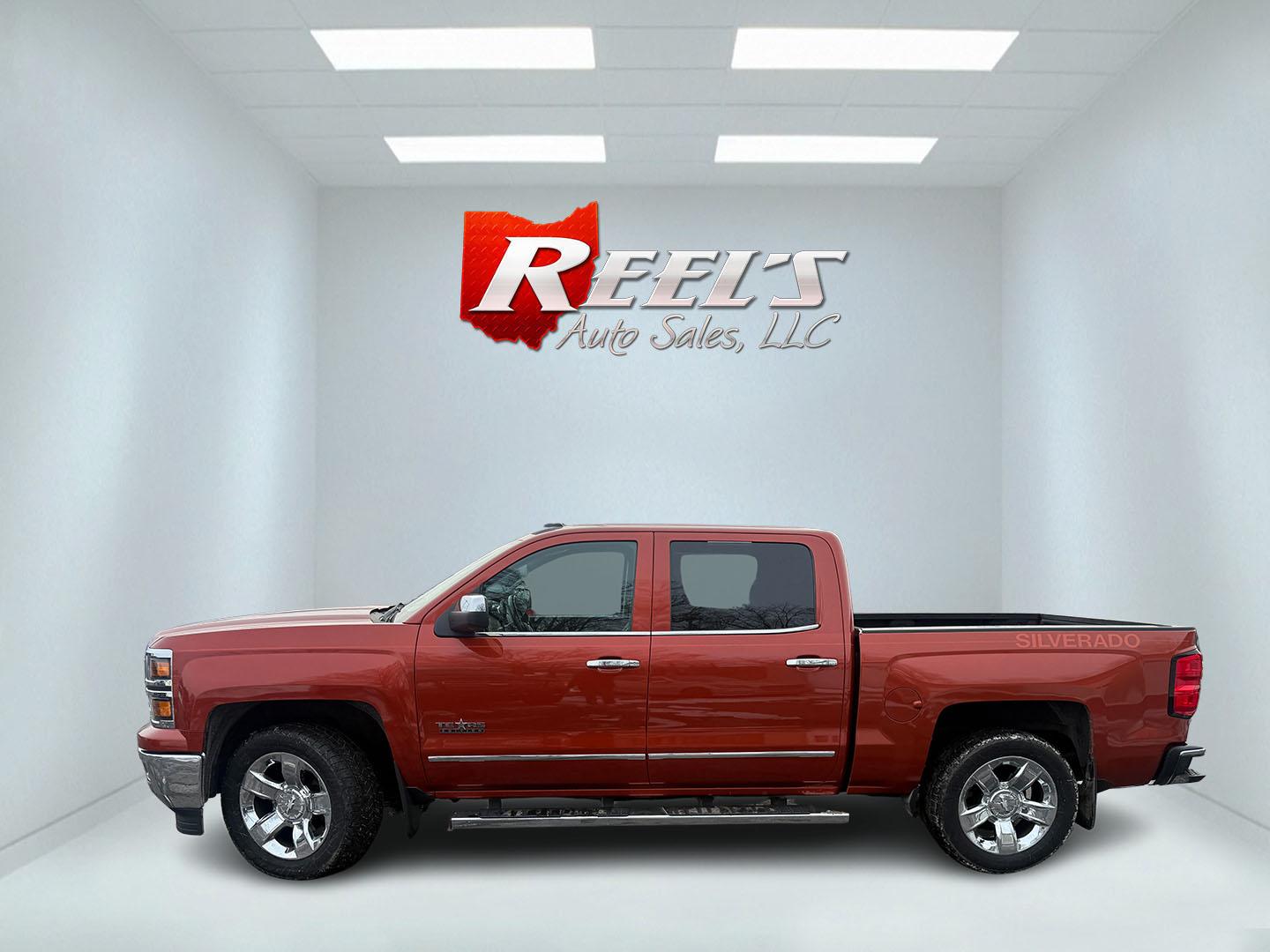 2015 Orange /Black Chevrolet Silverado 1500 LTZ Crew Cab 4WD (3GCUKSEC8FG) with an 5.3L V8 OHV 16V engine, Automatic transmission, located at 11115 Chardon Rd. , Chardon, OH, 44024, (440) 214-9705, 41.580246, -81.241943 - 2015 Chevrolet Silverado 1500 LTZ Crew Cab 4WD – Premium Power, Reliability, and Comfort Experience the perfect combination of strength, luxury, and dependability with this 2015 Chevrolet Silverado 1500 LTZ Crew Cab 4WD. Under the hood, the proven 5.3L EcoTec3 V8 engine paired with a 6-speed au - Photo#31