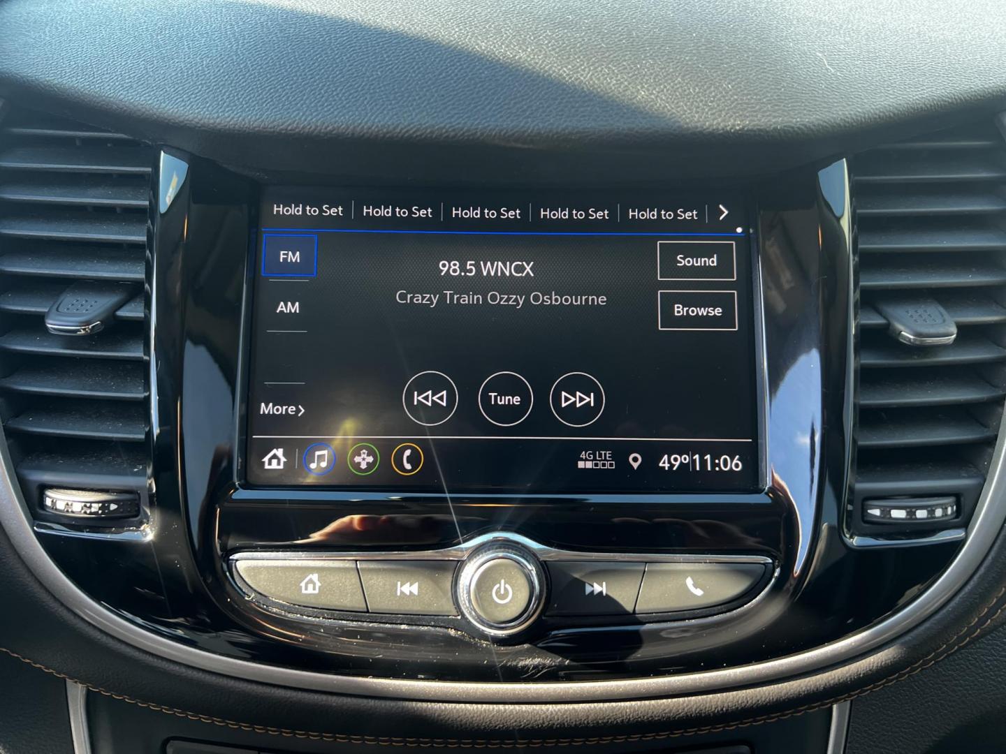 2020 Gray /Black Chevrolet Trax LS FWD (3GNCJKSB9LL) with an 1.4L I4 DOHC 16V TURBO engine, 6A transmission, located at 547 E. Main St., Orwell, OH, 44076, (440) 437-5893, 41.535435, -80.847855 - This 2020 Chevrolet Trax LS FWD is a compact SUV featuring a 1.4L I4 turbocharged EcoTec engine paired with a 6-speed automatic transmission, delivering an efficient performance with an estimated 31 MPG on the highway. It includes modern technological amenities such as a 7.0" touchscreen with both A - Photo#9