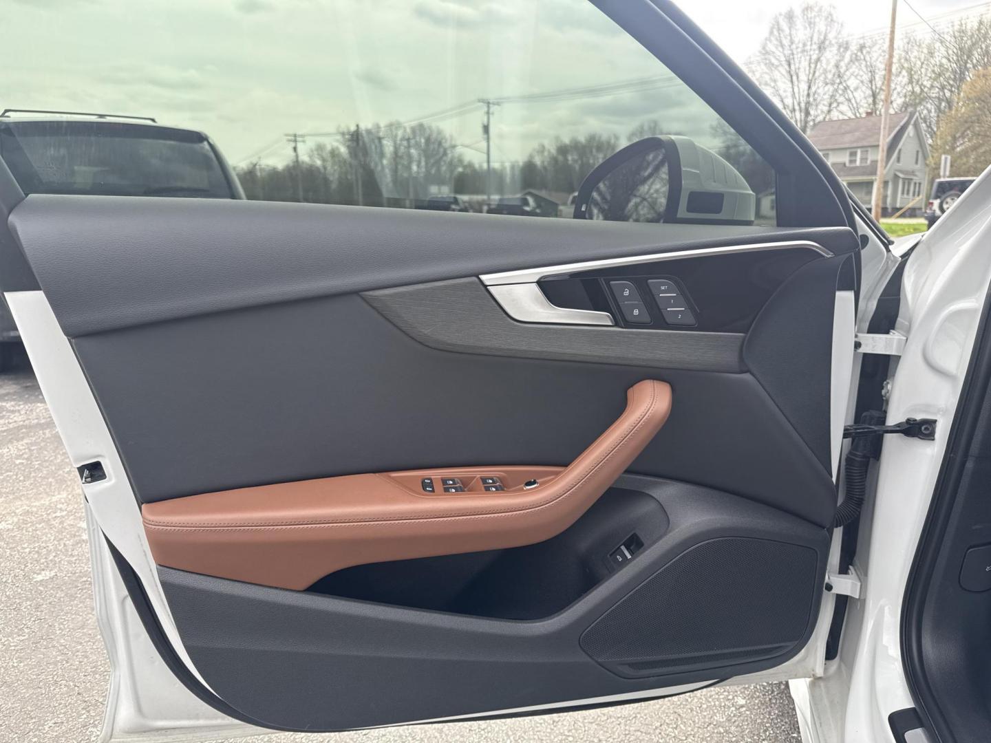 2021 White /Brown Audi A4 Premium Plus quattro (WAUEAAF4XMA) with an 2.0L I4 DOHC 16V TURBO engine, Automatic transmission, located at 547 E. Main St., Orwell, OH, 44076, (440) 437-5893, 41.535435, -80.847855 - 2022 Audi A4 Premium Plus S Line Quattro – Sporty Luxury Sedan with Turbo Power and Premium Tech! This sharp 2022 Audi A4 Premium Plus S Line Quattro is a fantastic blend of refined luxury, sporty performance, and advanced technology. Powered by a responsive 2.0L Turbocharged I4 engine paired wit - Photo#17