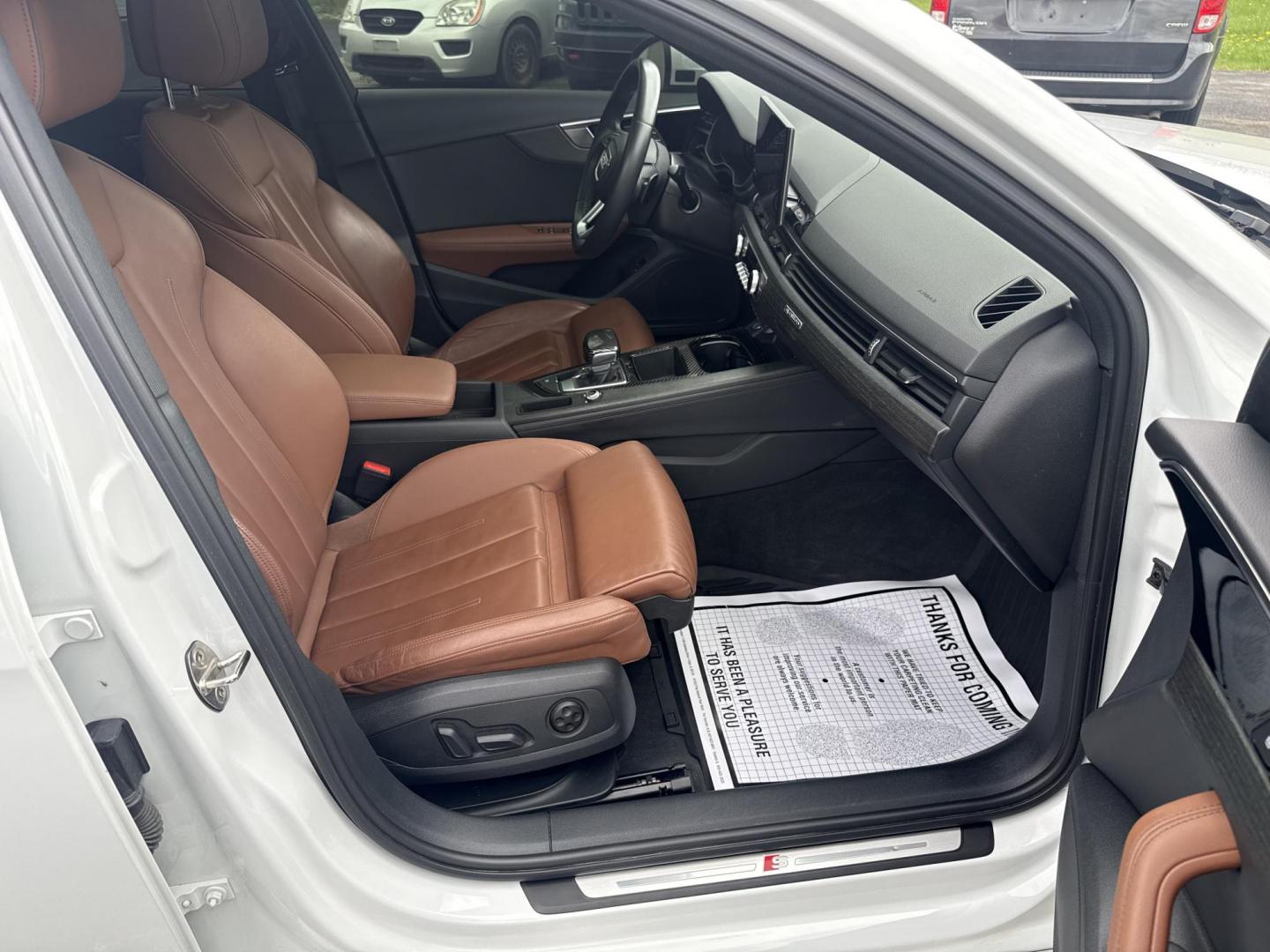2021 White /Brown Audi A4 Premium Plus quattro (WAUEAAF4XMA) with an 2.0L I4 DOHC 16V TURBO engine, Automatic transmission, located at 547 E. Main St., Orwell, OH, 44076, (440) 437-5893, 41.535435, -80.847855 - 2022 Audi A4 Premium Plus S Line Quattro – Sporty Luxury Sedan with Turbo Power and Premium Tech! This sharp 2022 Audi A4 Premium Plus S Line Quattro is a fantastic blend of refined luxury, sporty performance, and advanced technology. Powered by a responsive 2.0L Turbocharged I4 engine paired wit - Photo#43