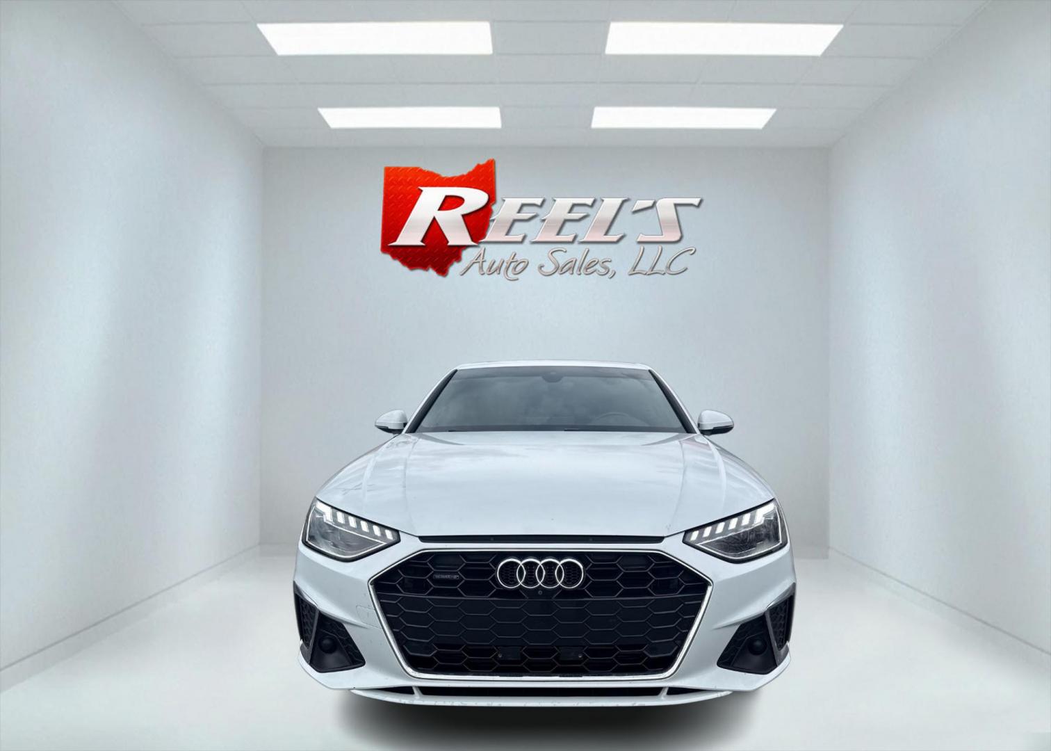 2021 White /Brown Audi A4 Premium Plus quattro (WAUEAAF4XMA) with an 2.0L I4 DOHC 16V TURBO engine, Automatic transmission, located at 547 E. Main St., Orwell, OH, 44076, (440) 437-5893, 41.535435, -80.847855 - 2022 Audi A4 Premium Plus S Line Quattro – Sporty Luxury Sedan with Turbo Power and Premium Tech! This sharp 2022 Audi A4 Premium Plus S Line Quattro is a fantastic blend of refined luxury, sporty performance, and advanced technology. Powered by a responsive 2.0L Turbocharged I4 engine paired wit - Photo#1